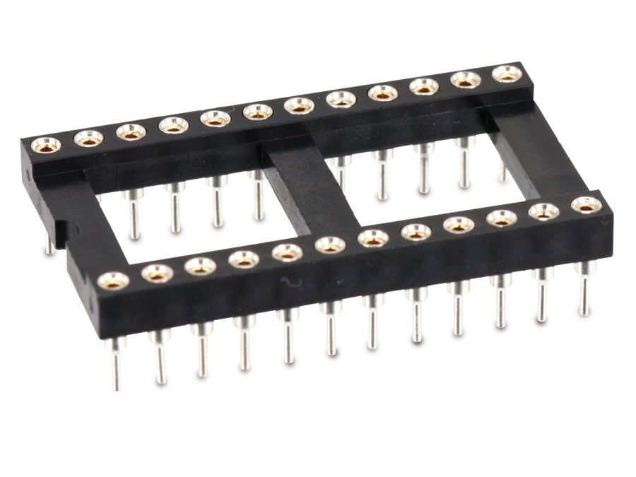 ECON CONNECT IC-Präzisionsfassung, 24-polig, 15,24 mm ECON CONNECT IC-Präzisionsfassung, 24-polig, 15,24 mm