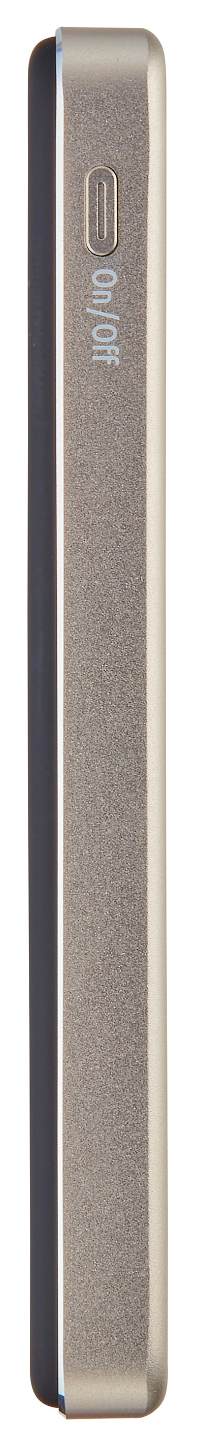 INTENSO Powerbank Magnetic Wireless, MW 5000, 5000 mAh, champange Powerbank INTENSO Magnetic Wireless, MW 5000, 5000 mAh, champange