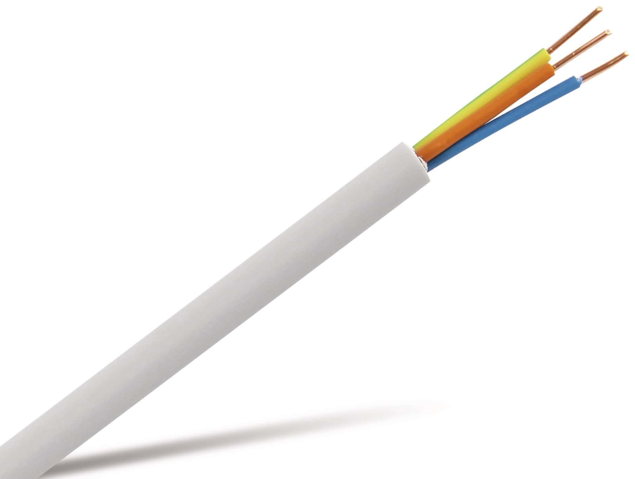Feuchtraumkabel NYM-J 3x2,5mm², 50 m, grau Feuchtraumkabel NYM-J 3x2,5mm², 50 m, grau