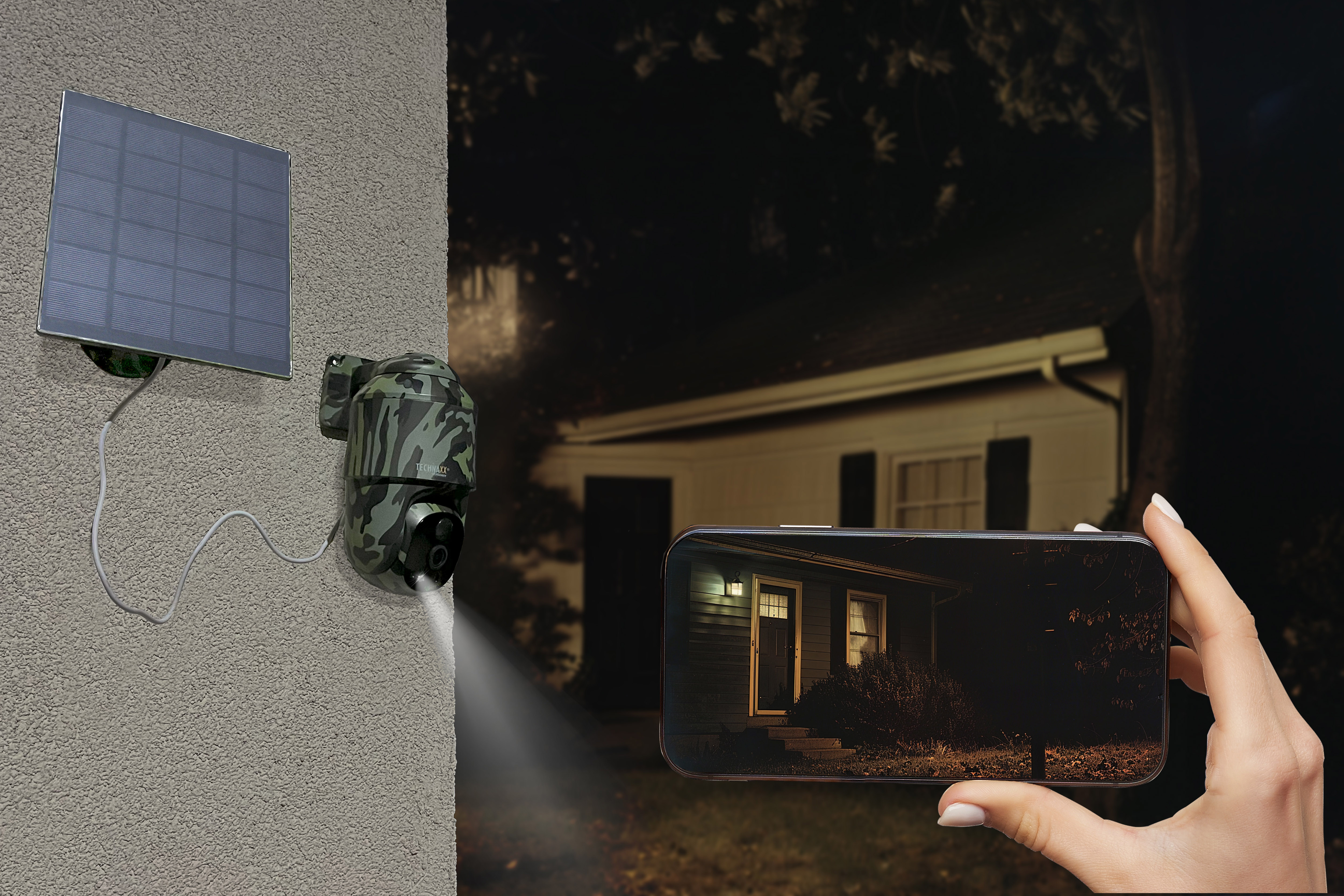 TECHNAXX Überwachungskamera 4G PT Dome TX-290, mit Solarmodul TECHNAXX Überwachungskamera 4G PT Dome TX-290, mit Solarmodul