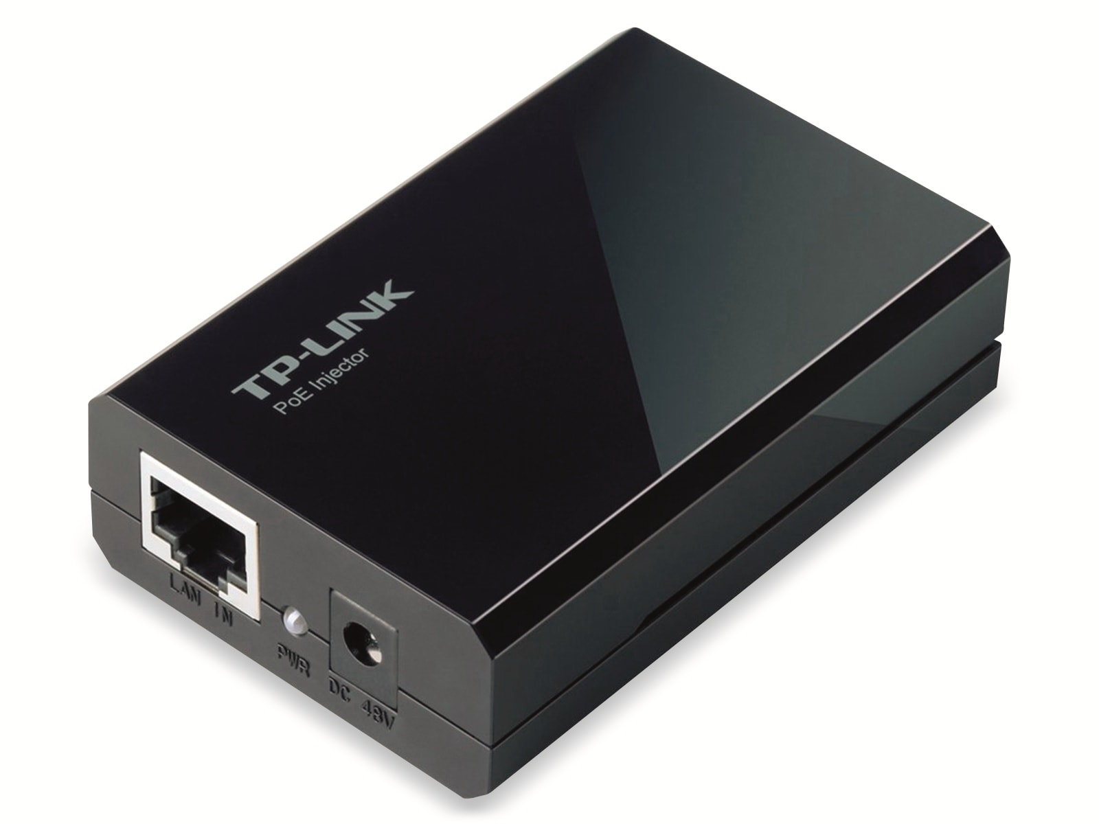 TP-LINK PoE-Injektor TL-PoE150S TP-LINK TL-POE150S v3 Netzwerksplitter, schwarz, Power over Ethernet (PoE)