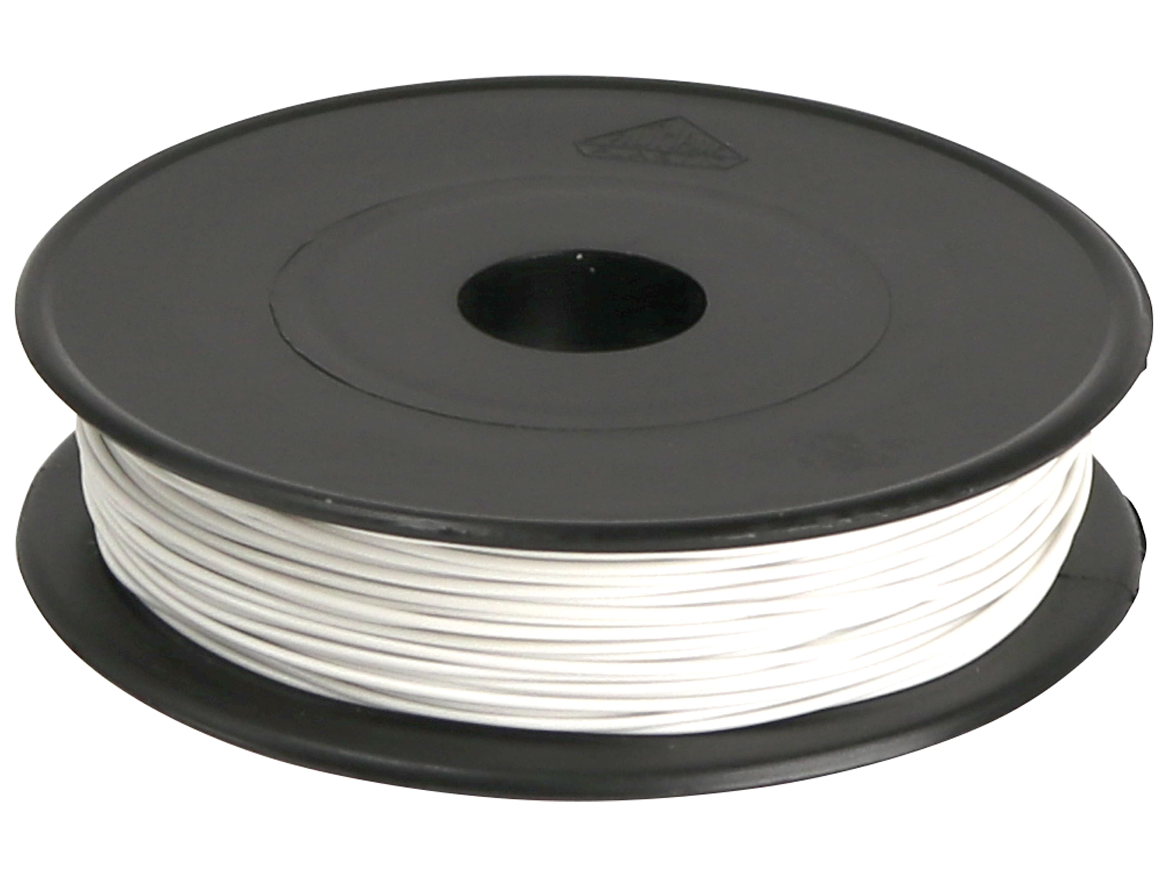 RAUTRONIC Modellbau-Litze, 1x0,09 mm², weiss, 40 m RAUTRONIC Modellbau-Litze, 1x0,09 mm², weiss, 40 m