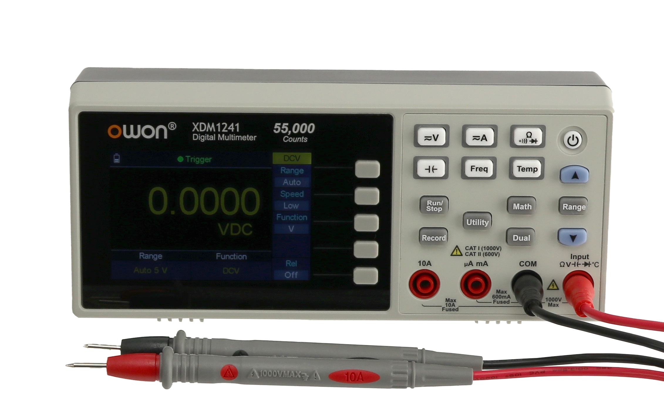 OWON Tisch-Multimeter, XDM1241, TRMS, 8,9 cm (3,5") LC-Display OWON Tisch-Multimeter, XDM1241, TRMS, 8,9 cm (3,5") LC-Display