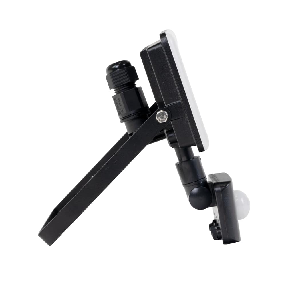 LUXULA LED-Fluter mit Bewegungsmelder, 10W, 1000lm, 4000K, Weiß, IP44, 120° Erfassungswinkel LUXULA LED-Fluter mit Bewegungsmelder, 10W, 1000lm, 4000K, Weiß, IP44, 120° Erfassungswinkel