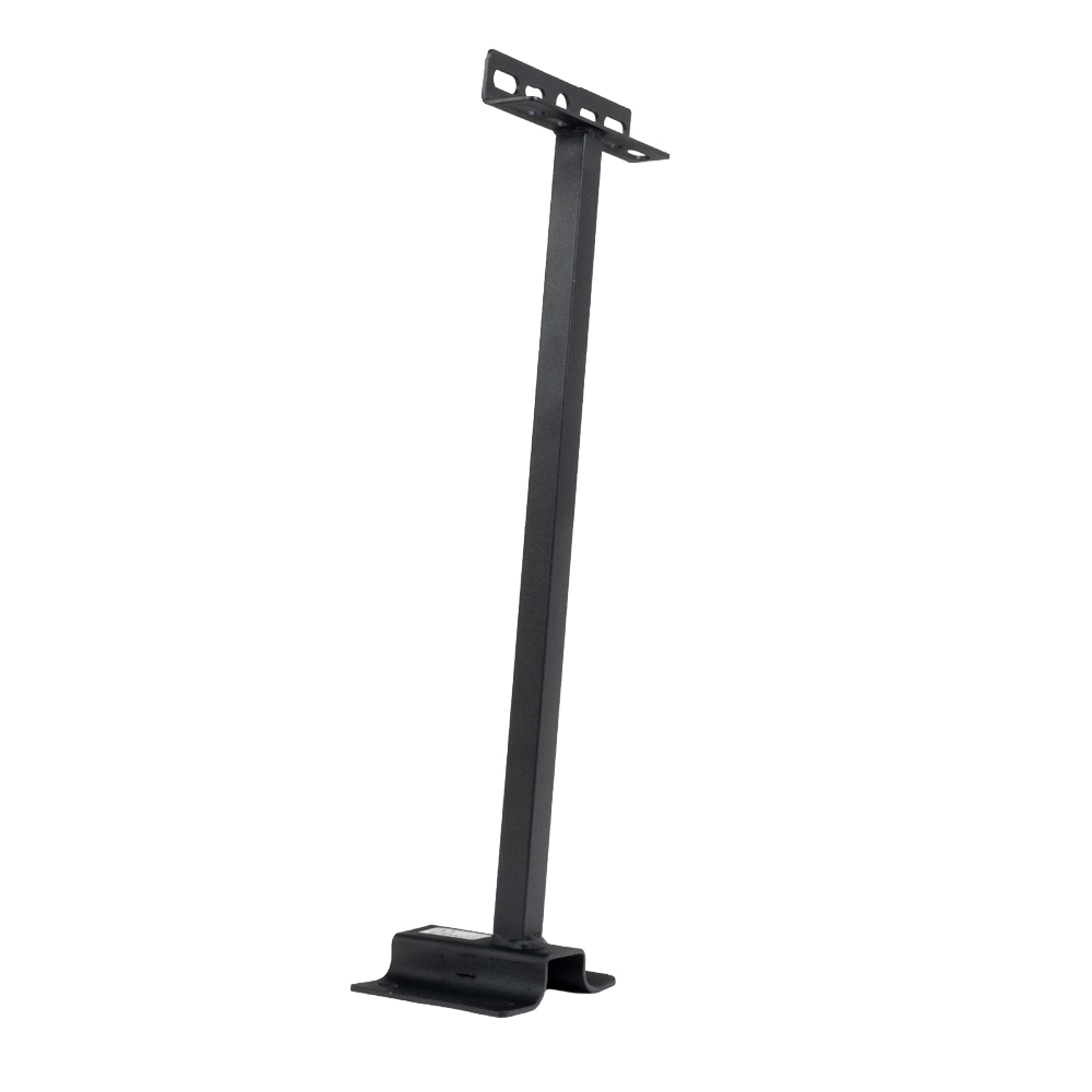 LUXULA Wandhalterung für Fluter, LX900400, 150x500 mm, schwarz LUXULA Wandhalterung für Fluter, LX900400, 150x500 mm, schwarz