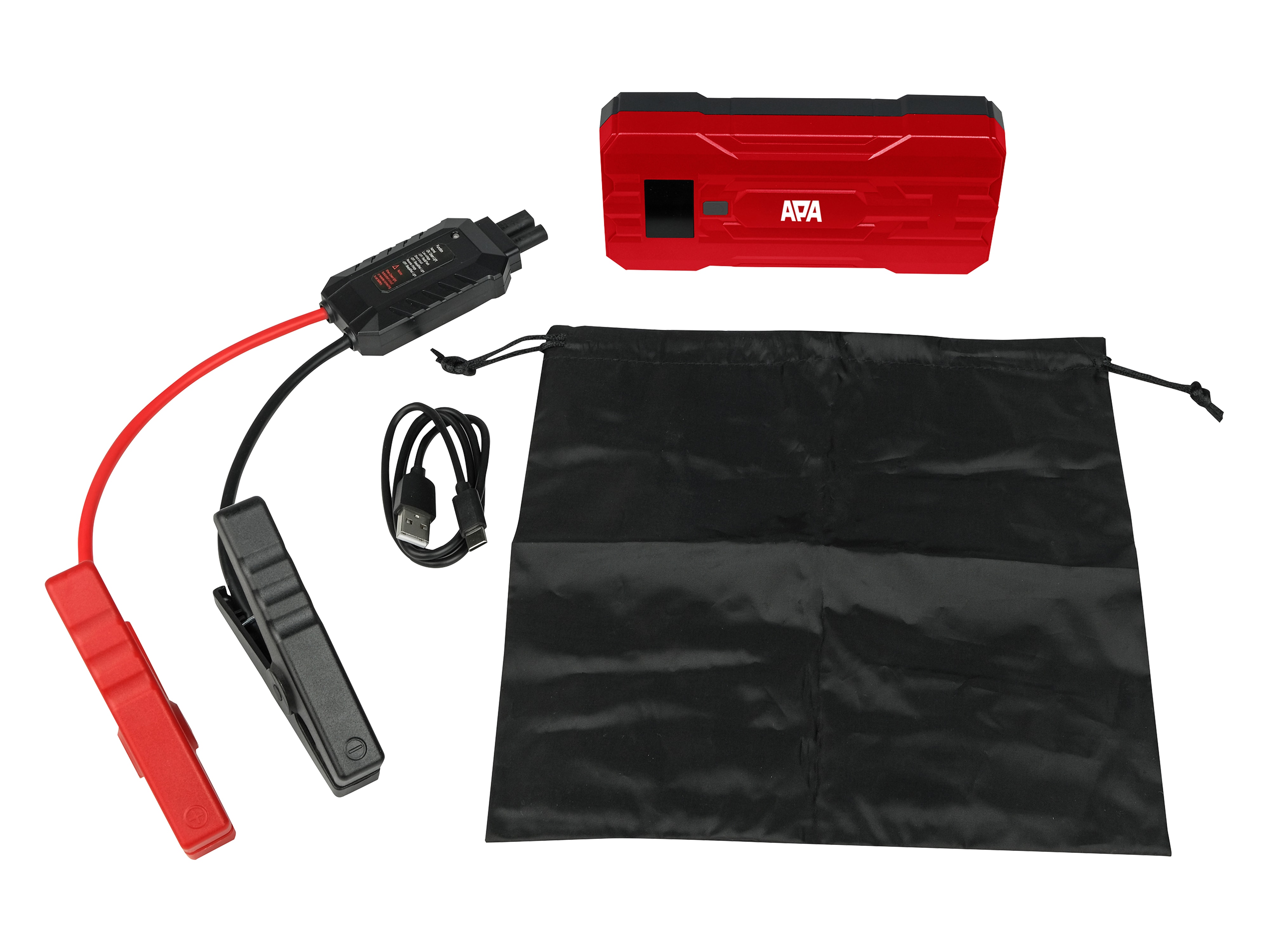 APA Lithium Powerpack 10.000 mAh, mit Starthilfe 16443 APA Lithium Powerpack 10.000 mAh, mit Starthilfe 16443