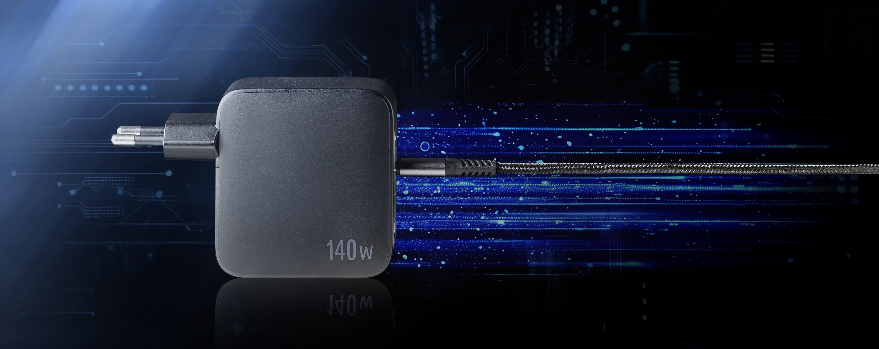 INTENSO USB-Lader 7814010, 140 W, 4-fach, 3xUSB-C, 1xUSB-A, GaN, schwarz INTENSO USB-Lader 7814010, 140 W, 4-fach, 3xUSB-C, 1xUSB-A, GaN, schwarz