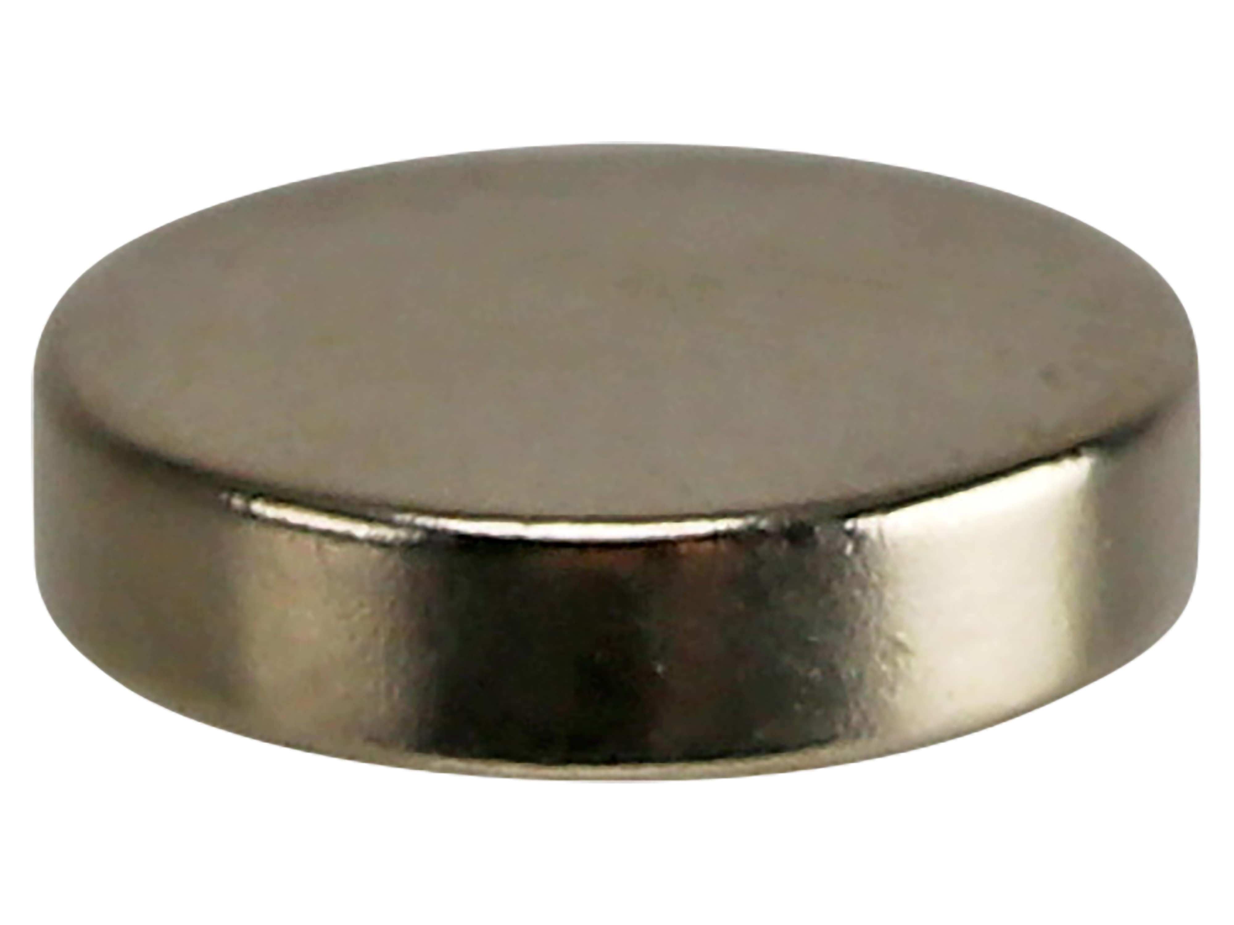Neodym-Scheibenmagnete N45, 12x3 mm, 4 Stück Neodym-Scheibenmagnete N45, 12x3 mm, 4 Stück