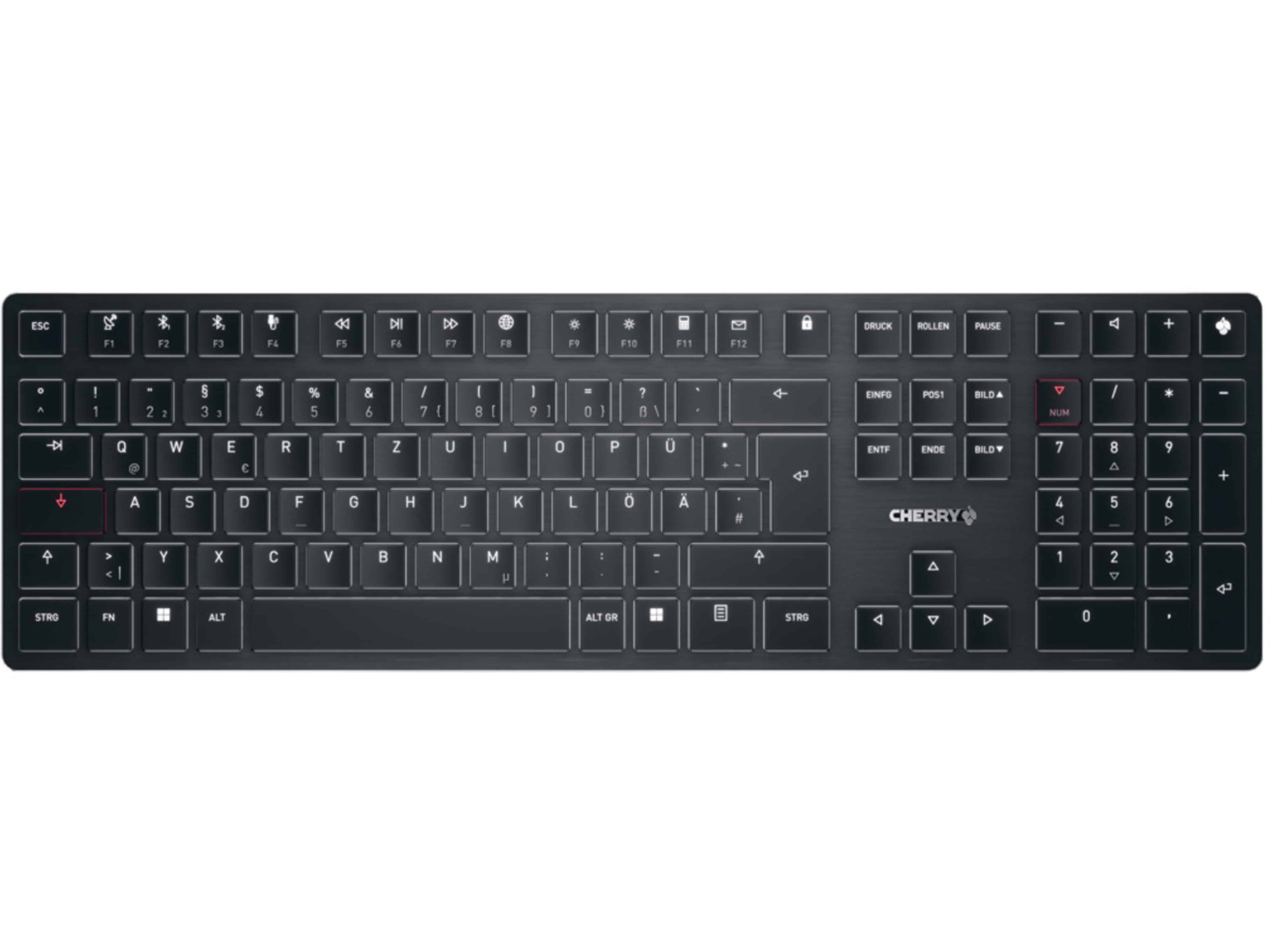 CHERRY Tastatur KW X ULP schwarz CHERRY Tastatur KW X ULP schwarz