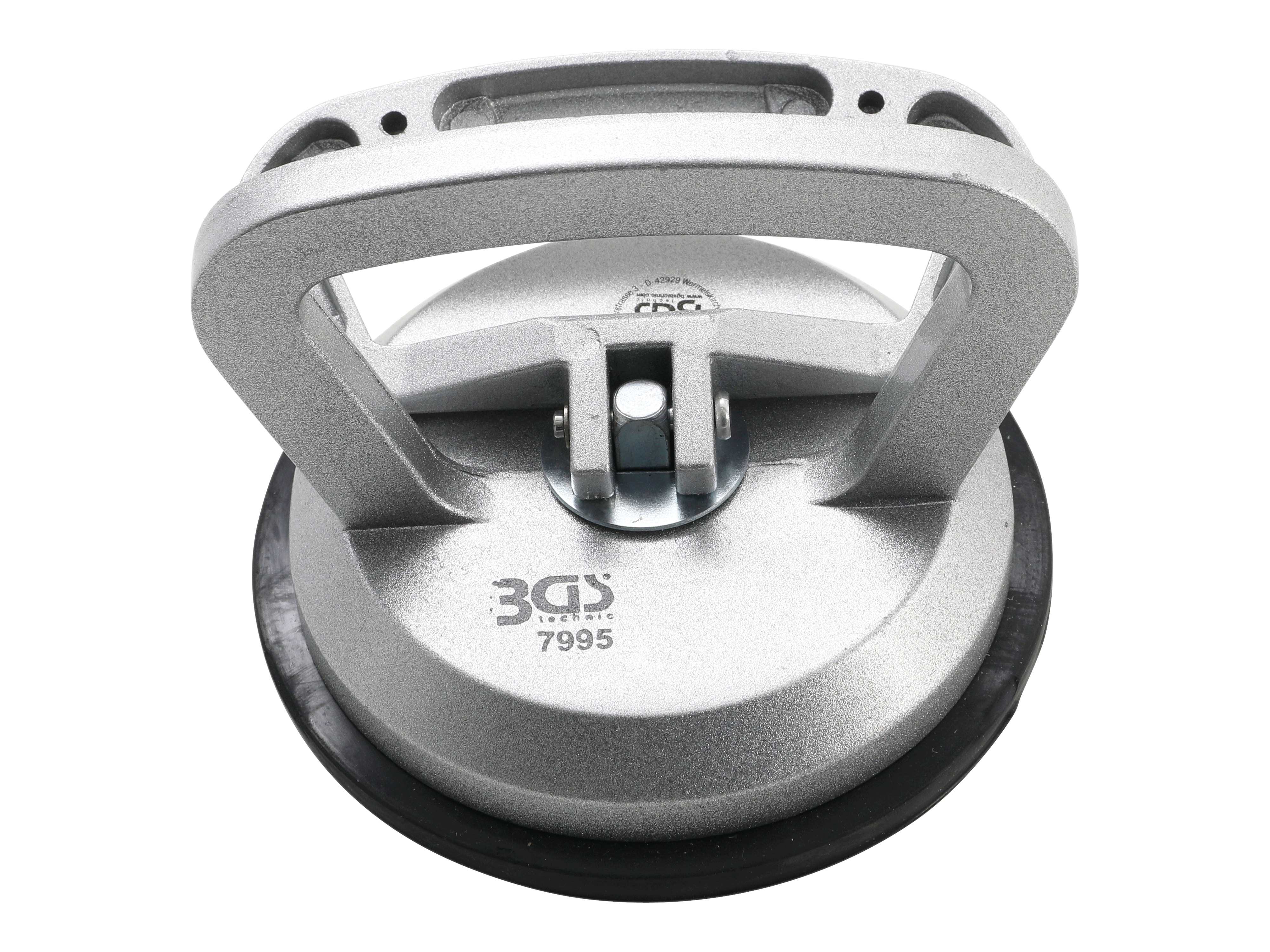 BGS TECHNIC Saugheber, 7995, Ganzmetall-Ausführung, Ø 115 mm, 45 kg BGS TECHNIC Saugheber, 7995, Ganzmetall-Ausführung, Ø 115 mm, 45 kg
