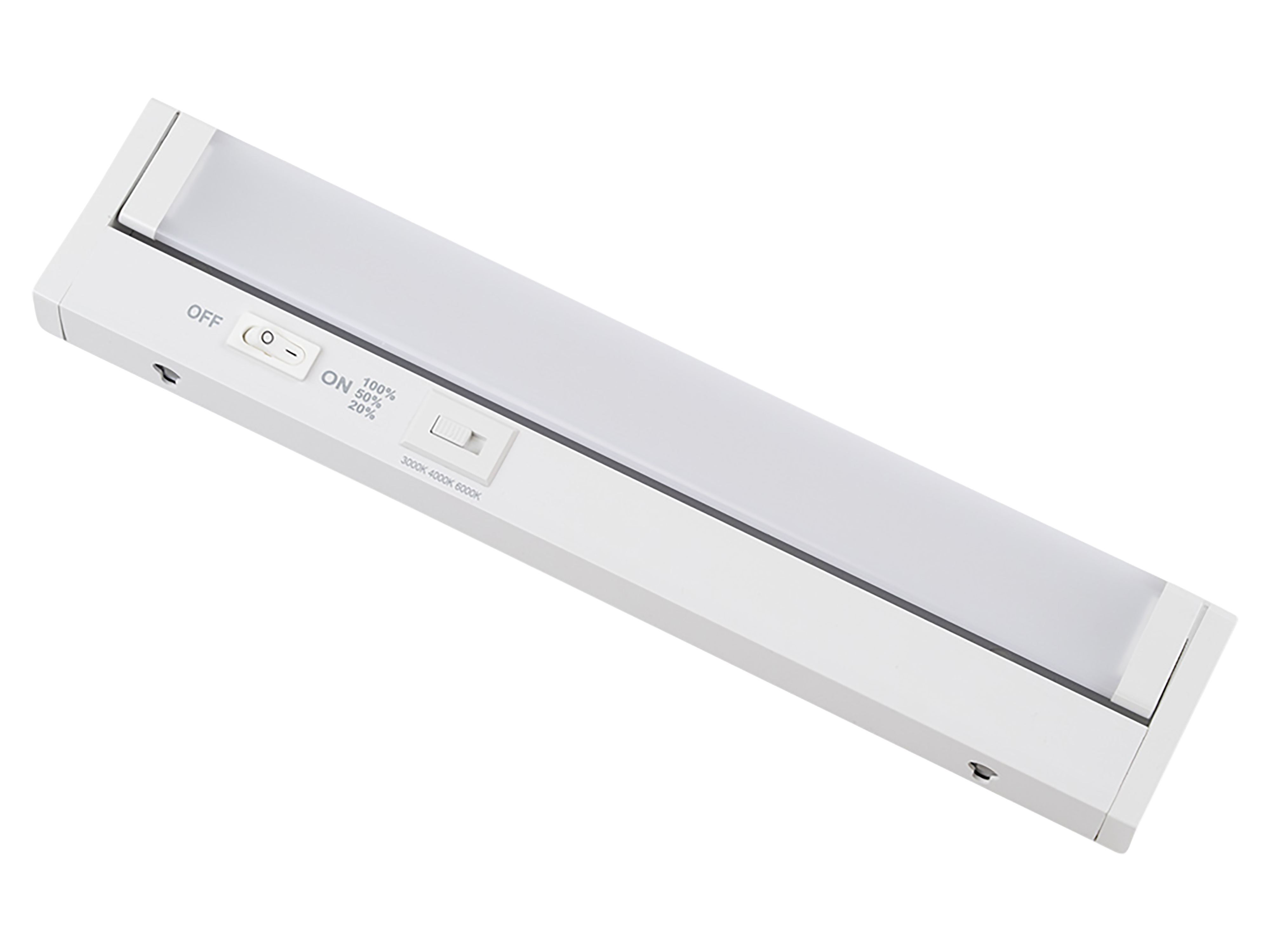 LUXULA LED-Unterbauleuchte, 4W, EEK: F, 400lm, CCT, IP20, dimmbar, weiß, 30 cm LUXULA LED-Unterbauleuchte, 4W, EEK: F, 400lm, CCT, IP20, dimmbar, weiß, 30 cm