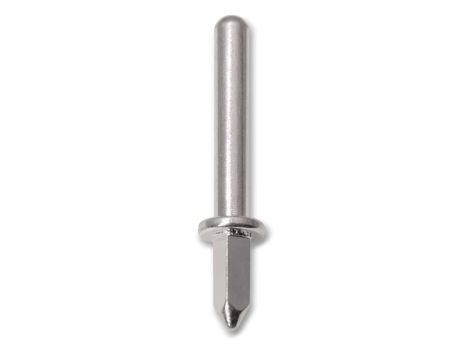 Lötstift quadratisch 1,3x12 mm, 100 Stk. Lötstift quadratisch 1,3x12 mm, 100 Stk.