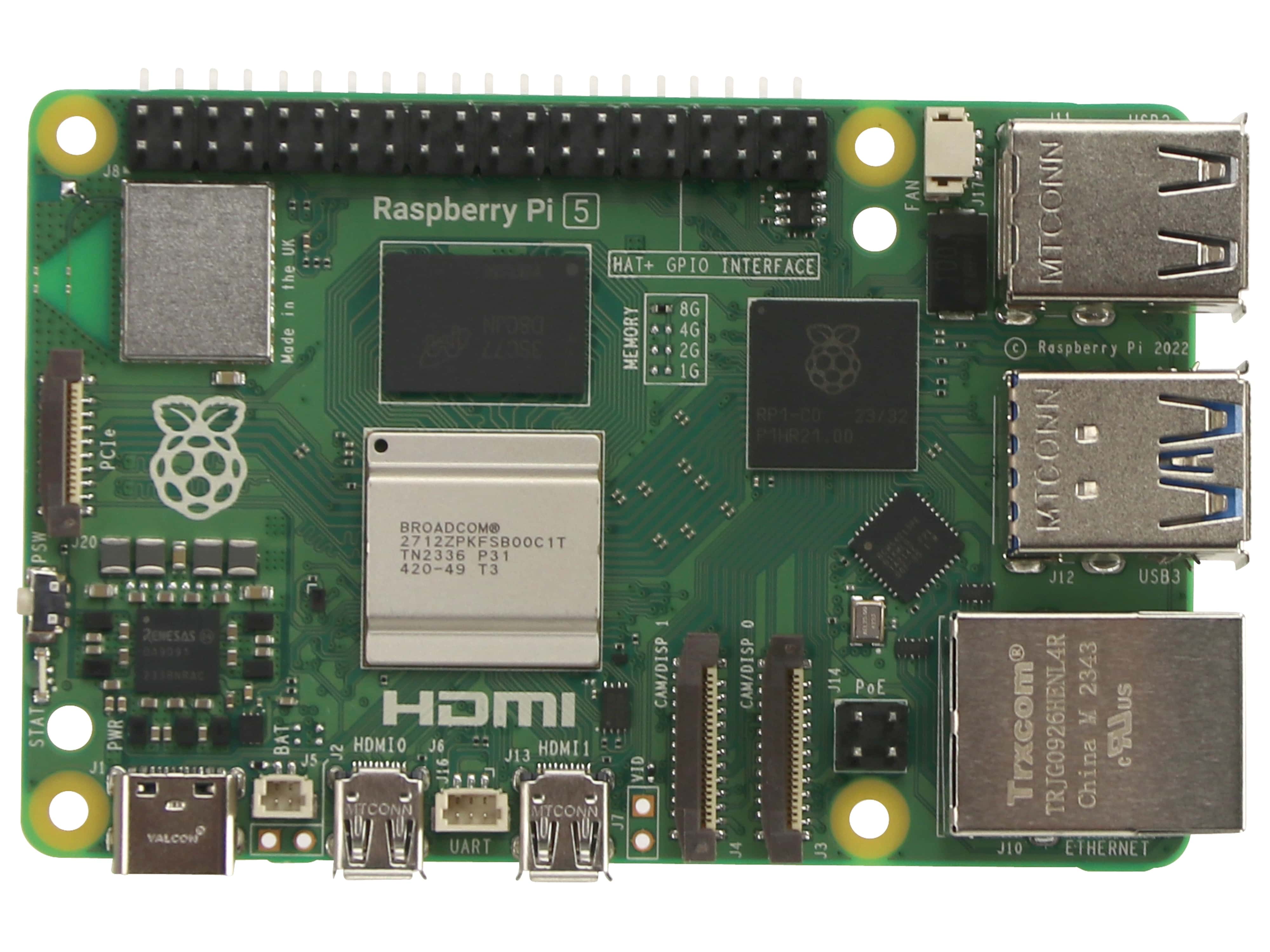 RASPBERRY PI 5, 8 GB RASPBERRY PI 5, 8 GB