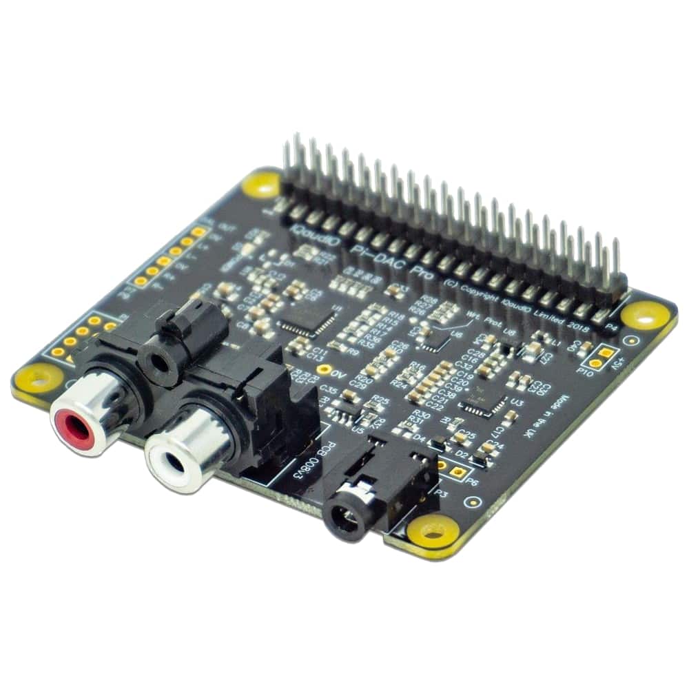 RASPBERRY PI IQaudio DAC Pro, RB-IQ-SC0369 RASPBERRY PI IQaudio DAC Pro, RB-IQ-SC0369