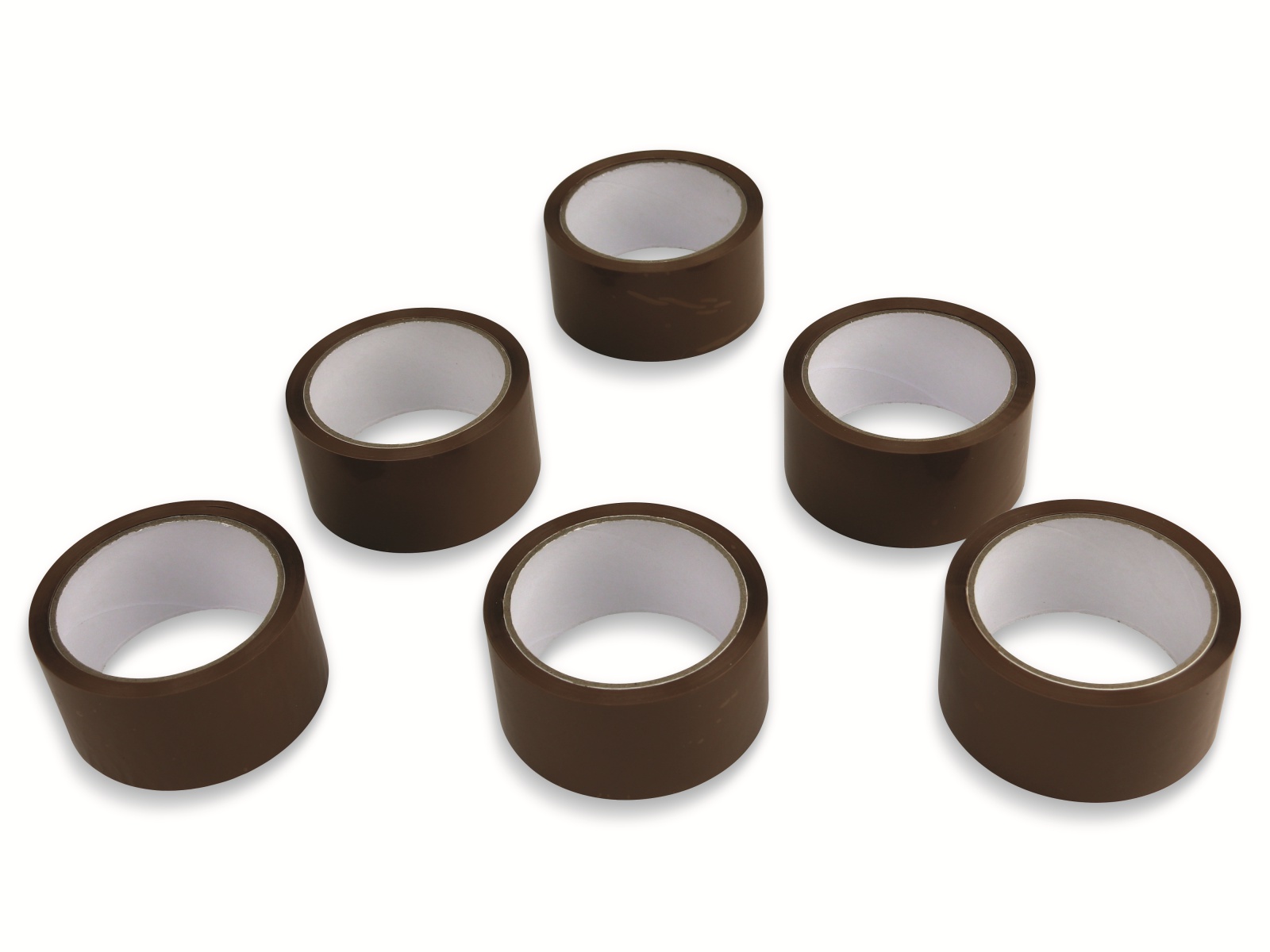 KINZO Verpackungs-Klebeband 6 Stück, 48 mm x 50 m, braun KINZO Verpackungs-Klebeband 6 Stück, 48 mm x 50 m, braun