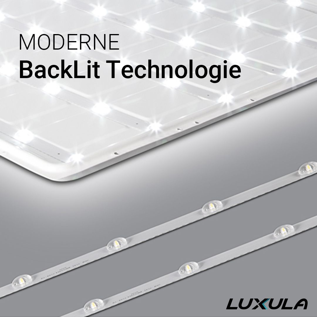 LUXULA LED-Panel, 40 W, 4400 lm, 6000 K, EEK: E, 620x620 mm, BackLit LUXULA LED-Panel, 40 W, 4400 lm, 6000 K, EEK: E, 620x620 mm, BackLit