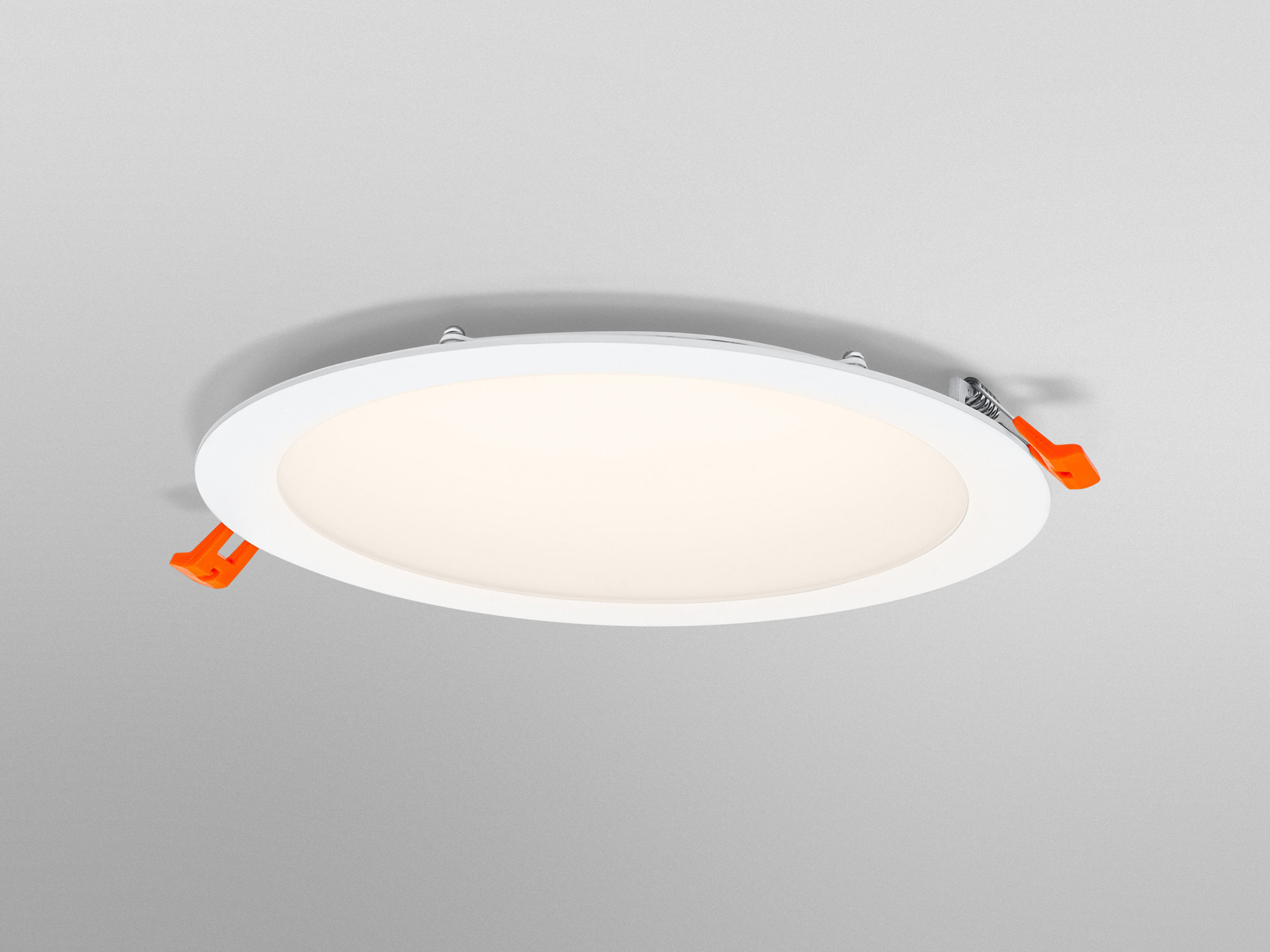OSRAM LED-Einbauleuchte ultra slim, 22W, 2000lm, 3000K, IP20, warmweiß, Ø 225 mm, warmweiß OSRAM LED-Einbauleuchte ultra slim, 22W, 2000lm, 3000K, IP20, warmweiß, Ø 225 mm, warmweiß