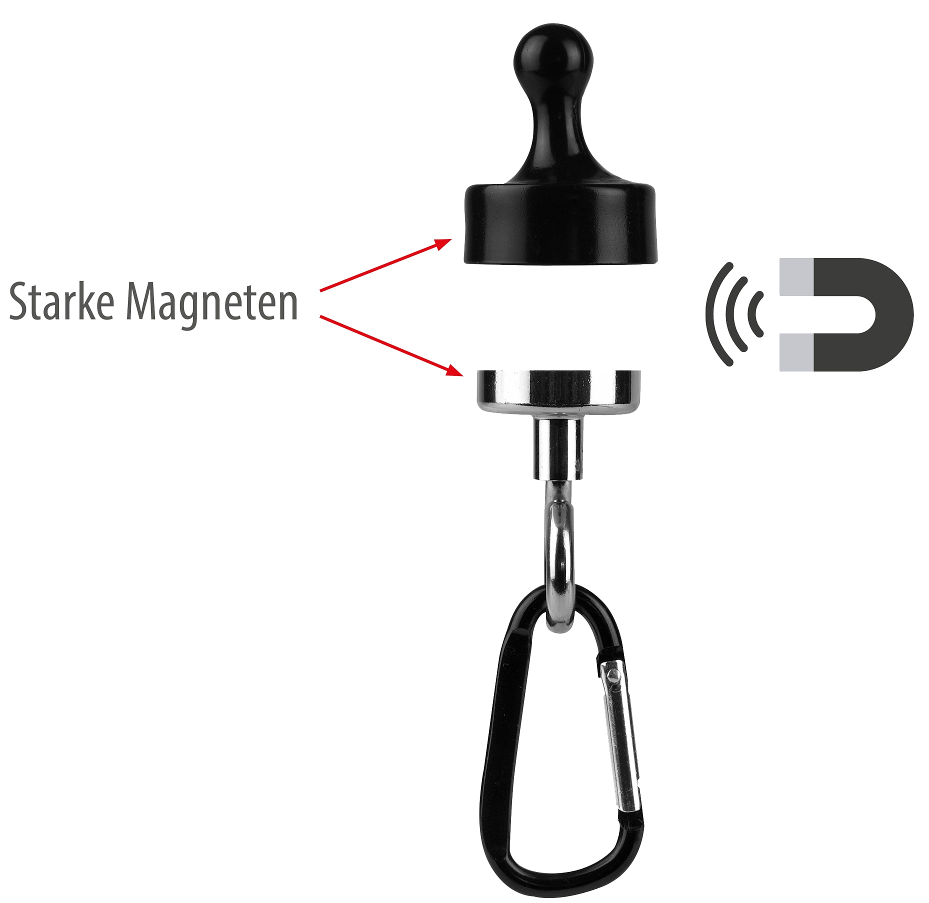 CALIMA CAMPING EQUIPMENT Magnethaken, 46074 CALIMA CAMPING EQUIPMENT Magnethaken, 46074