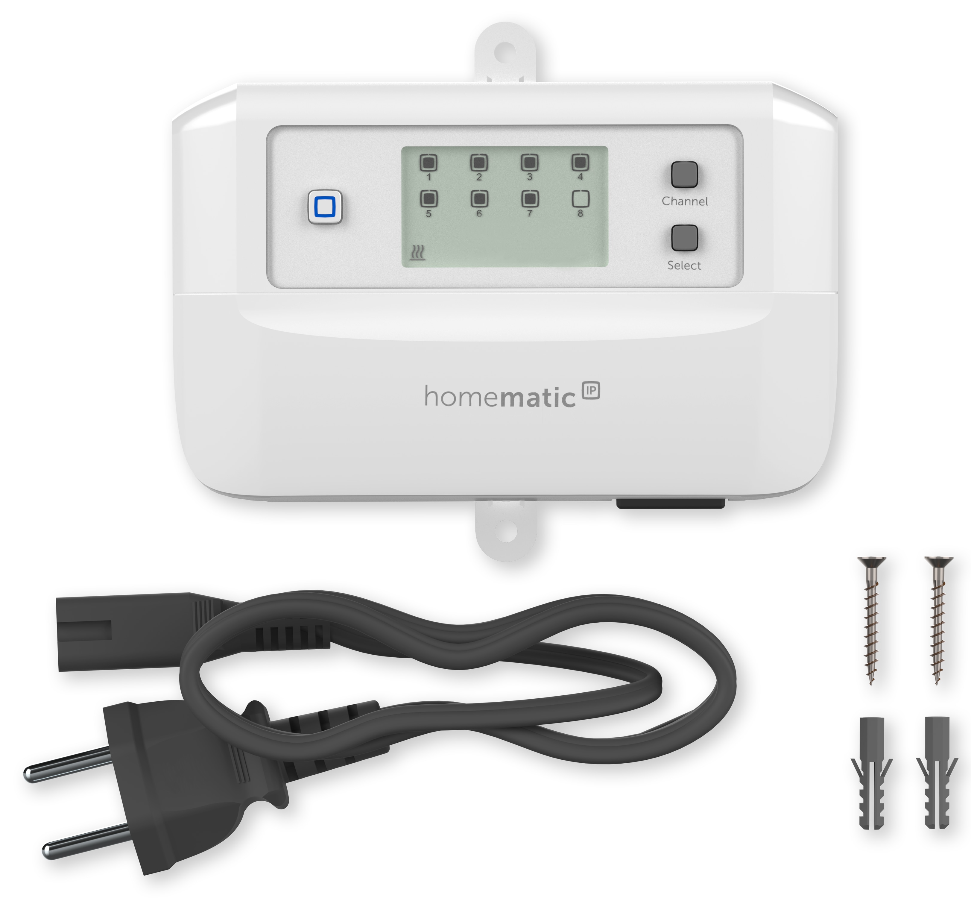 HOMEMATIC IP 161656A0, Fußboden-Heizungscontroller, 8 Kanäle, motorisch HOMEMATIC IP 161656A0, Fußboden-Heizungscontroller, 8 Kanäle, motorisch