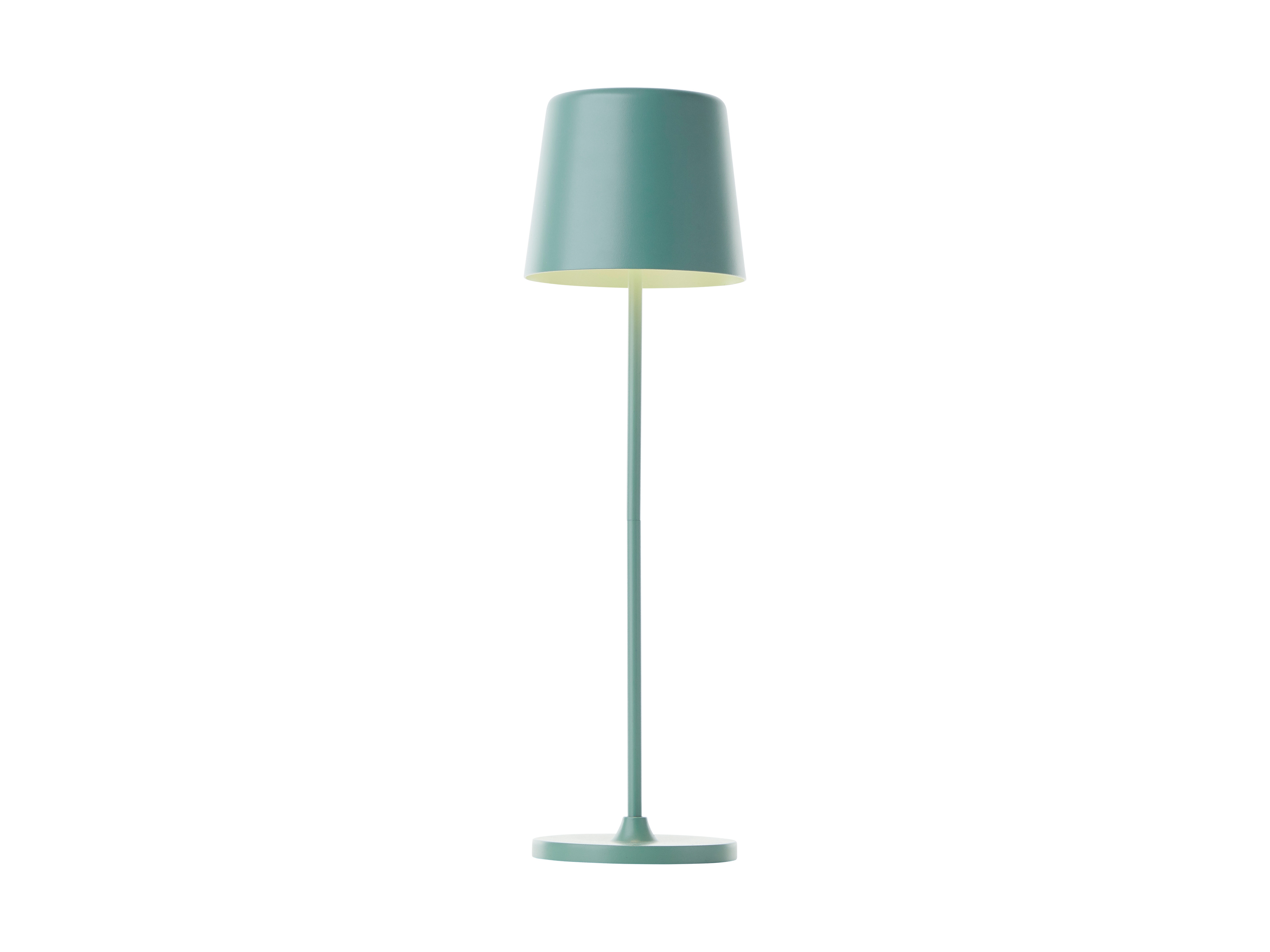 BRILLIANT LED-Akku-Tischleuchte Kaami, 2 W, 310 lm, 3000 K, eisberggrün, 2er Set