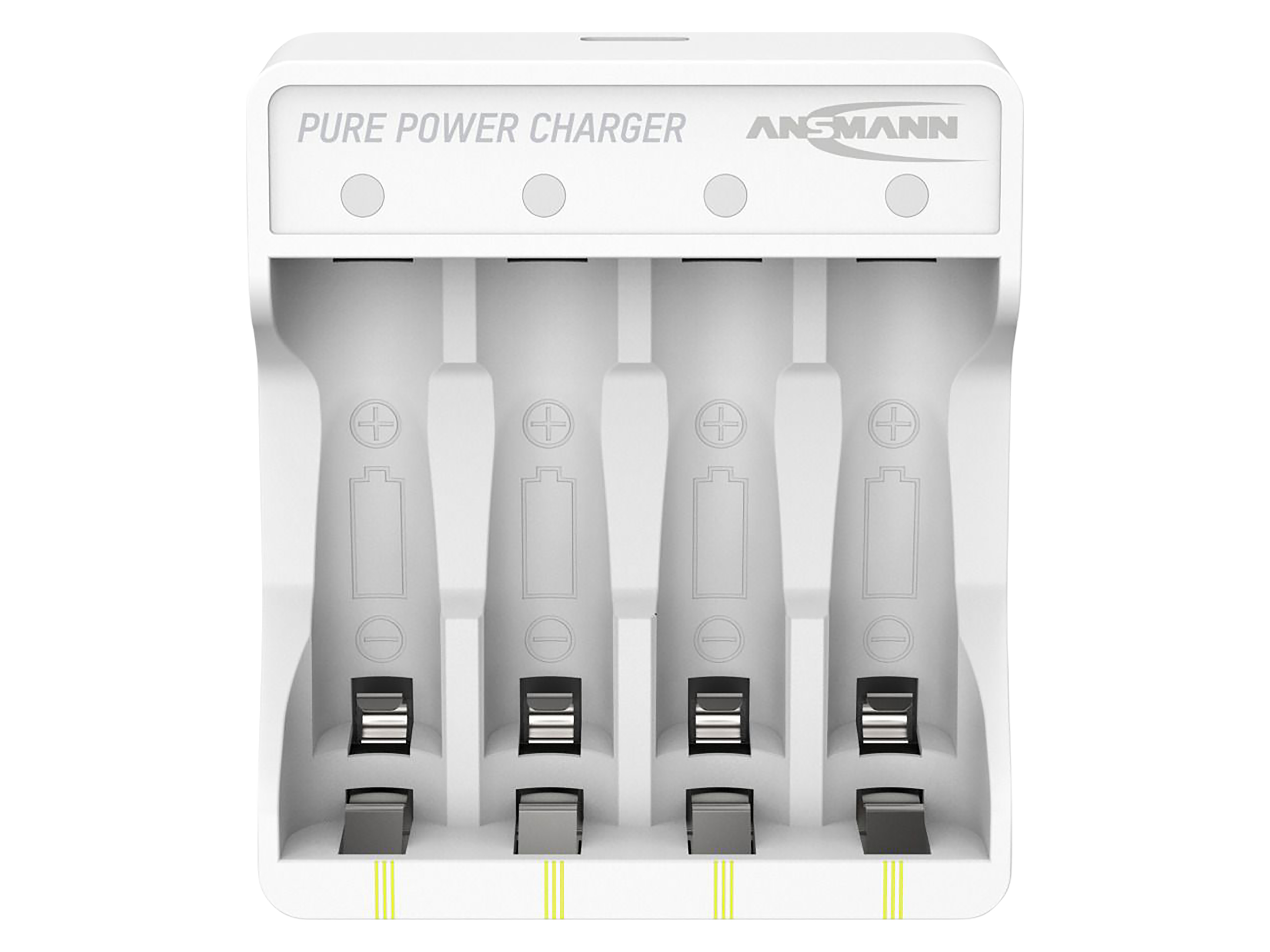 Lademodul ANSMANN Pure Power, für 1-4 Micro AAA / Mignon AA Lademodul ANSMANN Pure Power, für 1-4 Micro AAA / Mignon AA