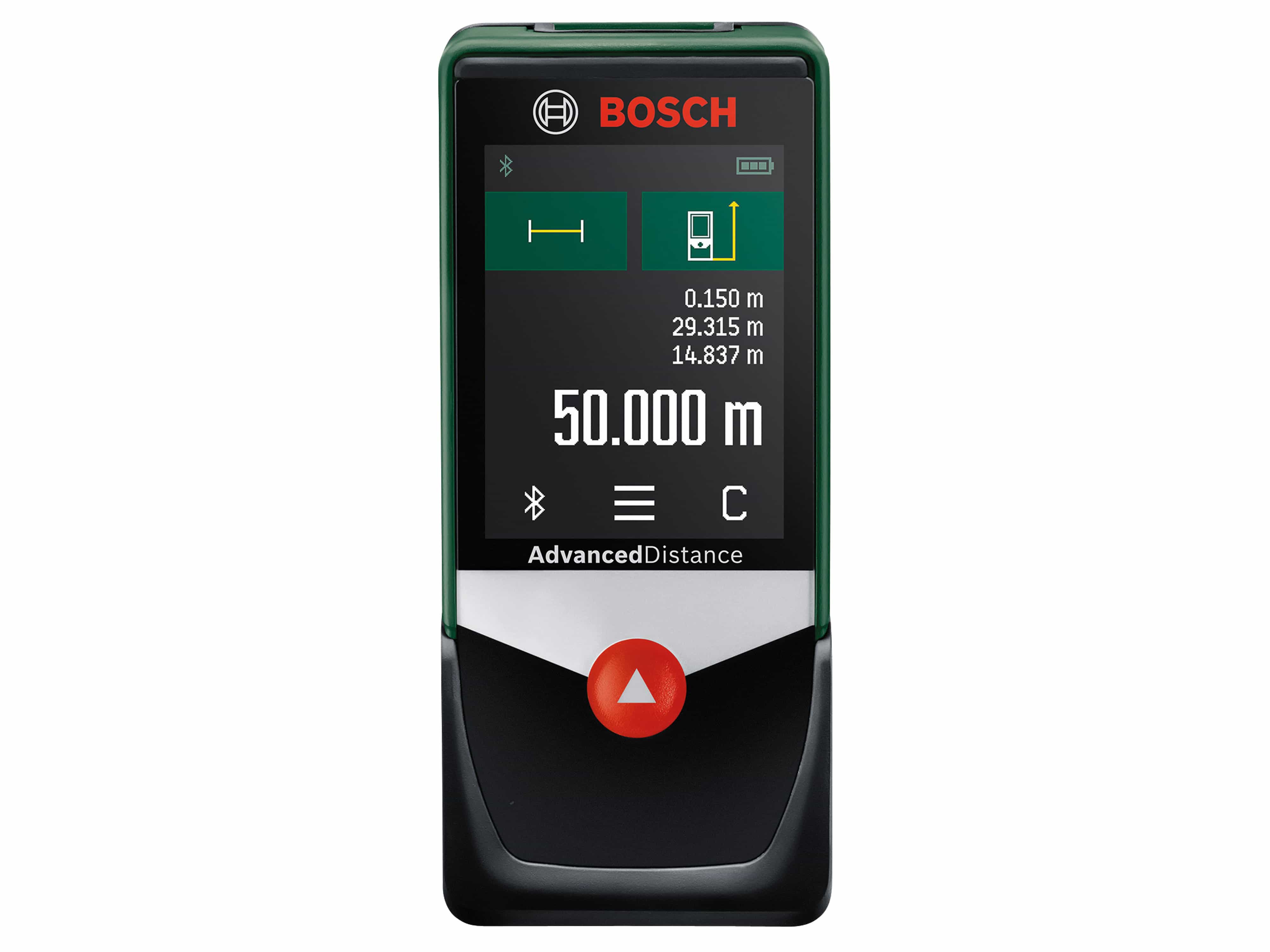 BOSCH Digitaler Laser-Entfernungsmesser AdvancedDistance 50 C, 06036722Z0 BOSCH Digitaler Laser-Entfernungsmesser AdvancedDistance 50 C, 06036722Z0