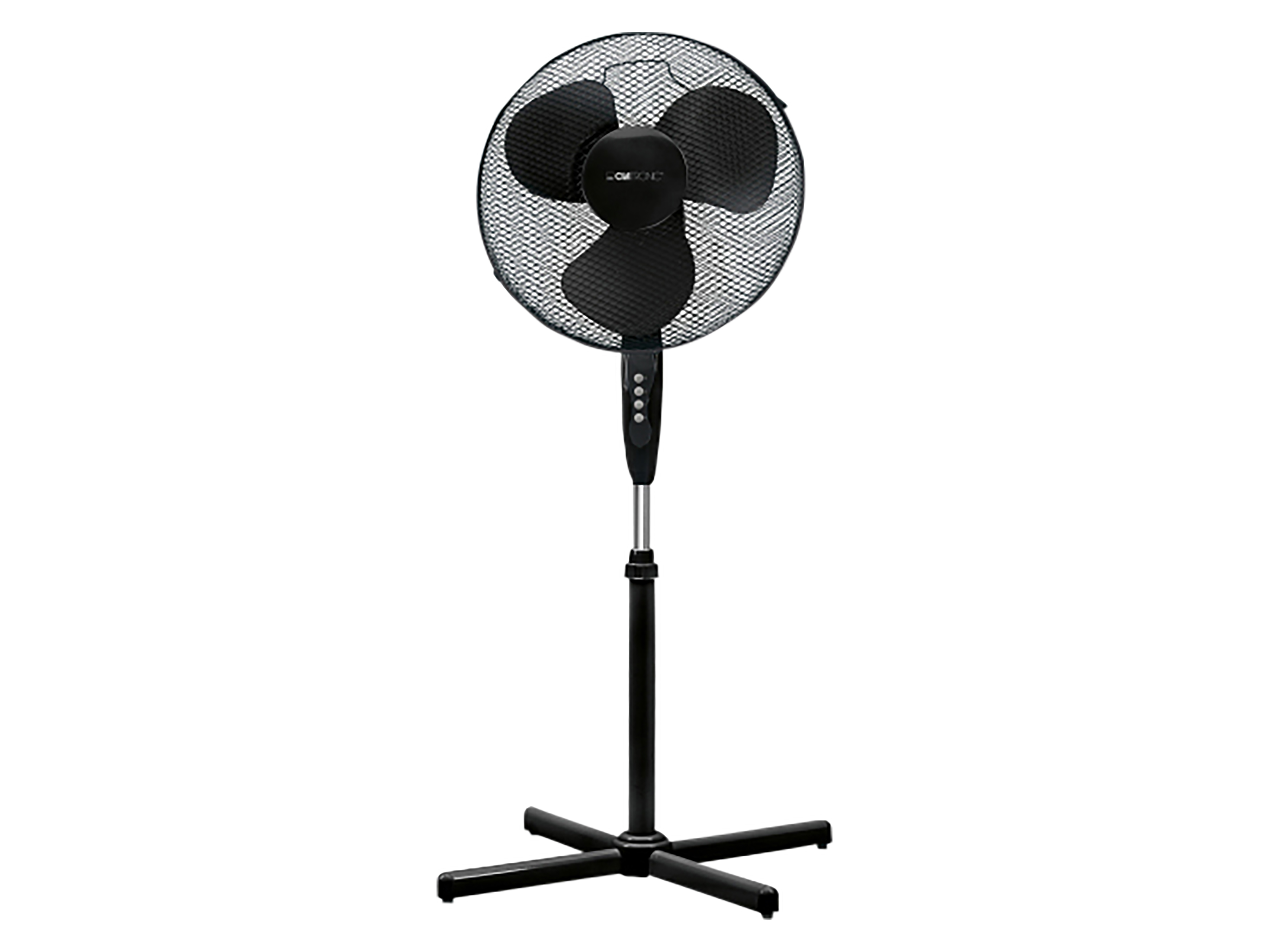 CLATRONIC Standventilator VL 3603 S, Ø 40cm, schwarz, 3 Stufen, 50 W