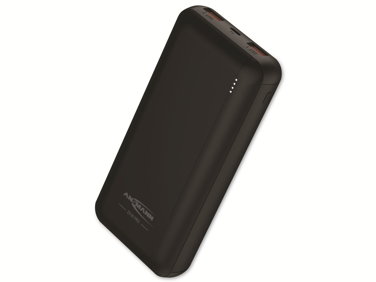 ANSMANN USB Powerbank PB320PD, 20000 mAh, 20 Wh, 2x USB-A Port, QC 3.0 ANSMANN USB Powerbank PB320PD, 20000 mAh, 20 Wh, 2x USB-A Port, QC 3.0
