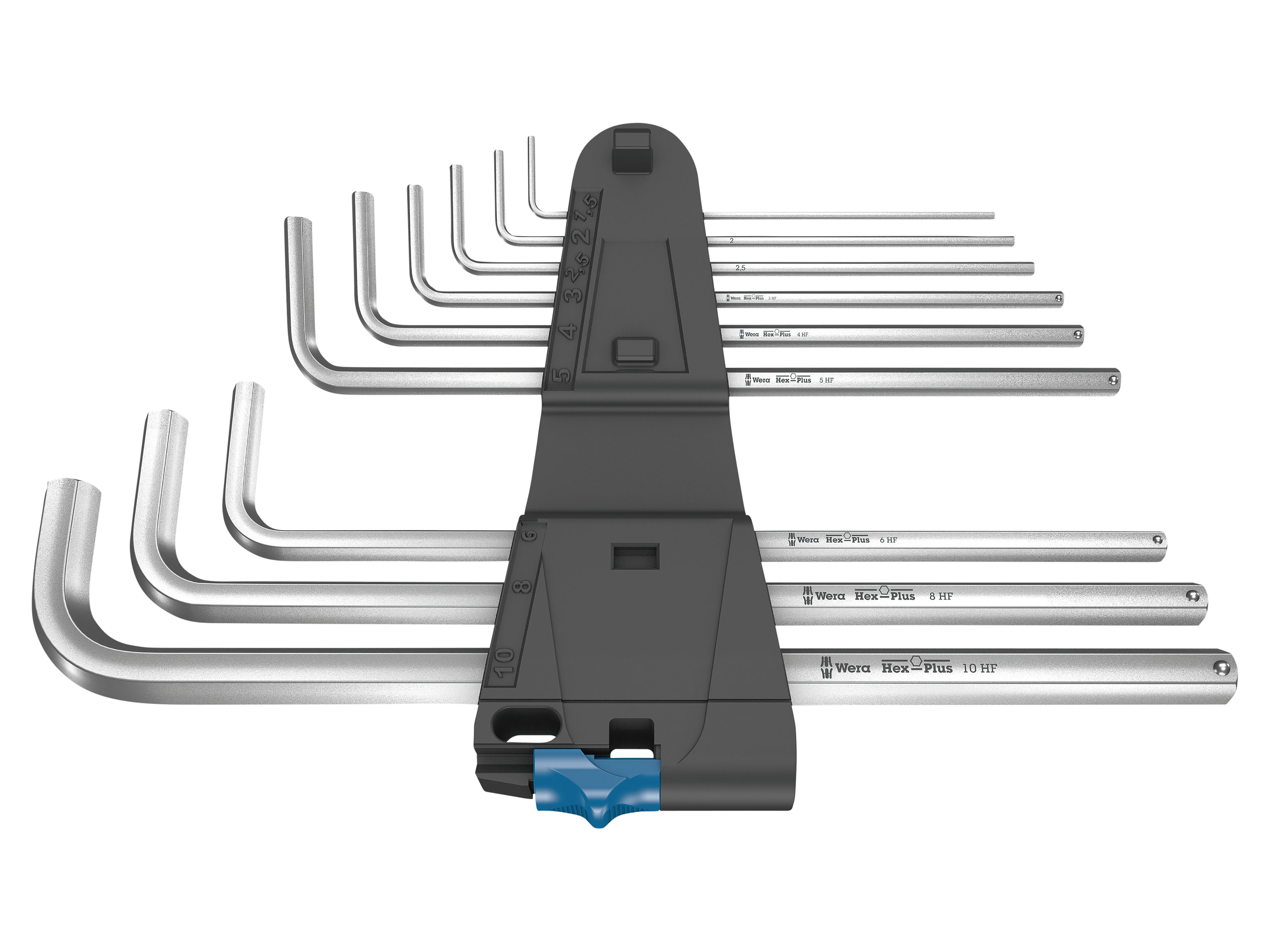 WERA Winkelschlüsselsatz 950L/9 HEX-Plus WERA Winkelschlüsselsatz 950L/9 HEX-Plus