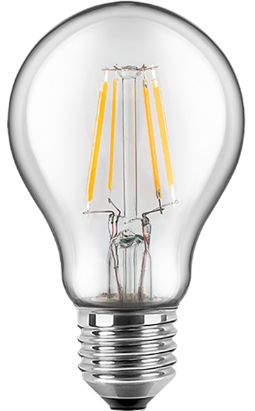 BLULAXA LED-Filament-Lampe, A60, EEK: E, E27, 7 W, 810 lm, 2700 K, 5 Stück BLULAXA LED-Filament-Lampe, A60, EEK: E, E14, 7 W, 810 lm, 2700 K, 5 Stück