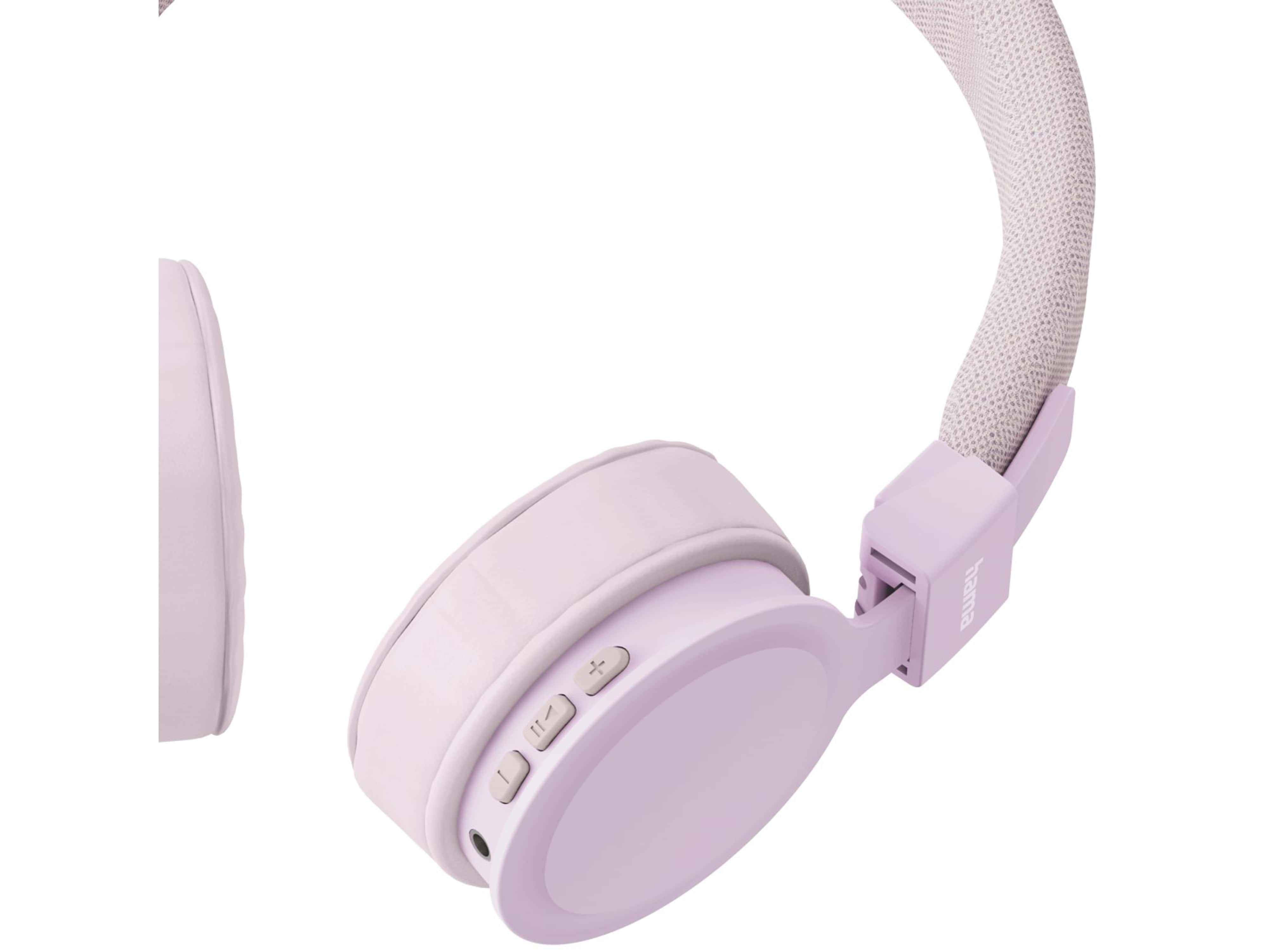 HAMA On-Ear Kopfhörer, Freedom Lit III, Bluetooth, faltbar, Sprachsteuerung rosa On-Ear Kopfhörer HAMA, Freedom Lit III, Bluetooth, faltbar, Sprachsteuerung rosa