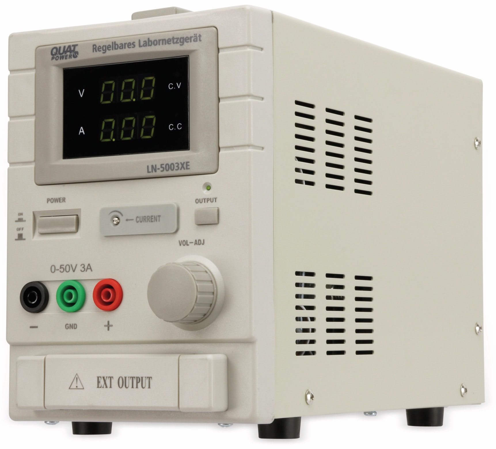 QUATPOWER Labornetzgerät LN-5003XE, 0...50 V-, 0...3 A QUATPOWER Labornetzgerät LN-5003XE, 0...50 V-, 0...3 A
