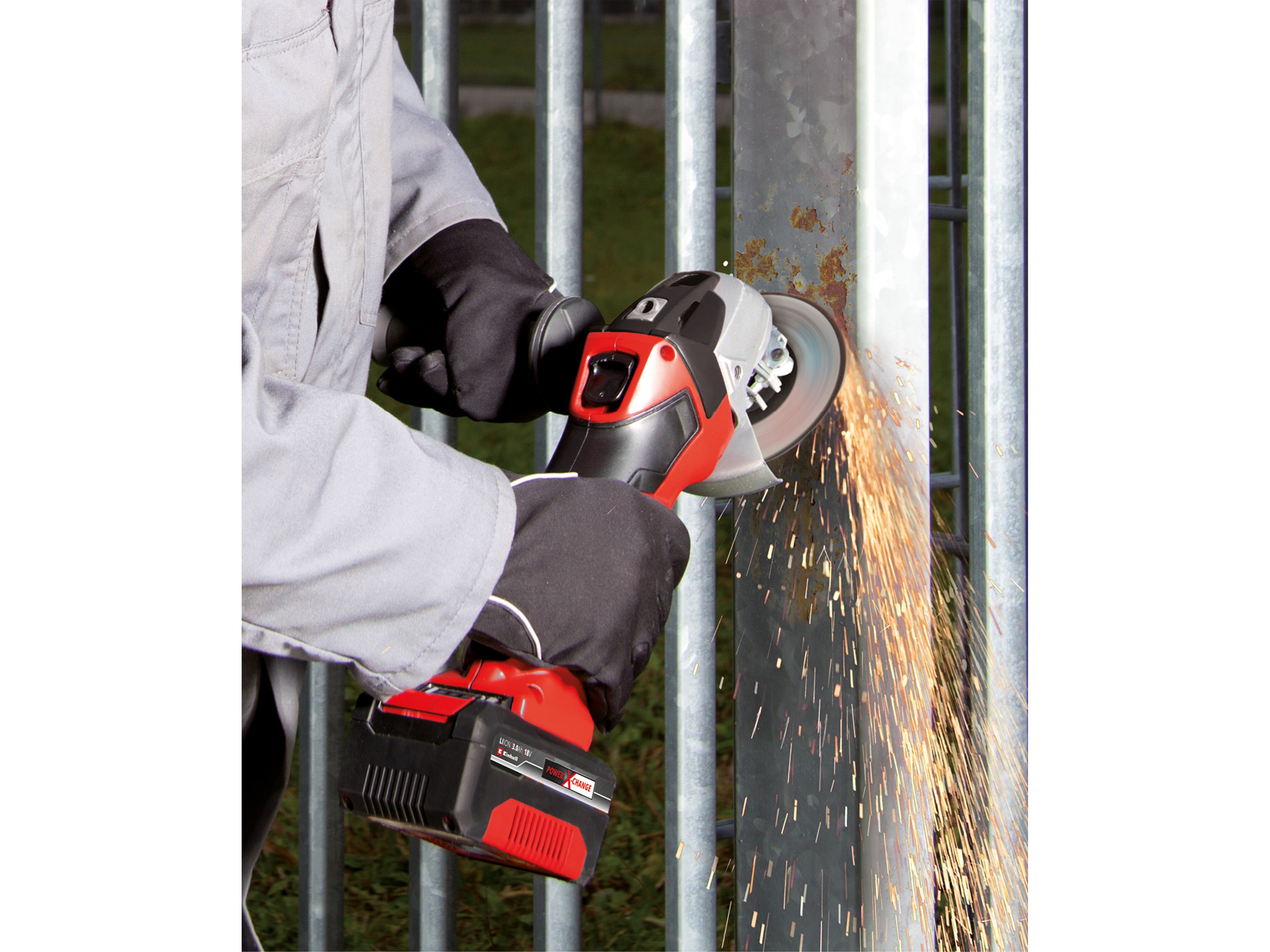 EINHELL Akku-Winkelschleifer TC-AG 18/115 Li Solo EINHELL Akku-Winkelschleifer TC-AG 18/115 Li Solo