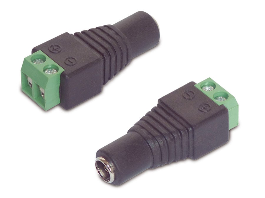 Hohlstecker-Adapter, 5,5/2,1, 2 Stk Hohlstecker-Adapter, 5,5/2,1, 2 Stück