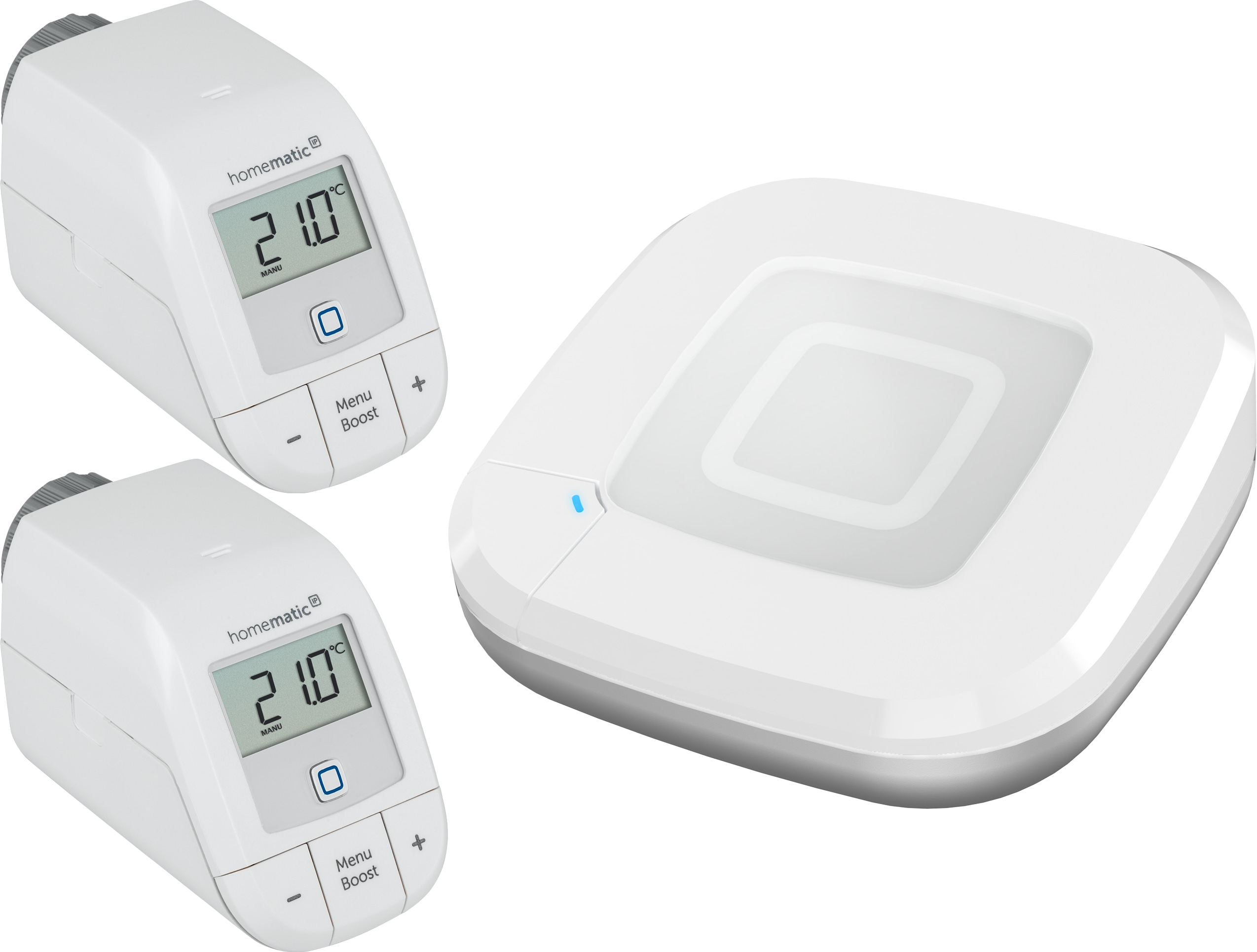 HOMEMATIC IP Starterset Heizen für 2 Räume