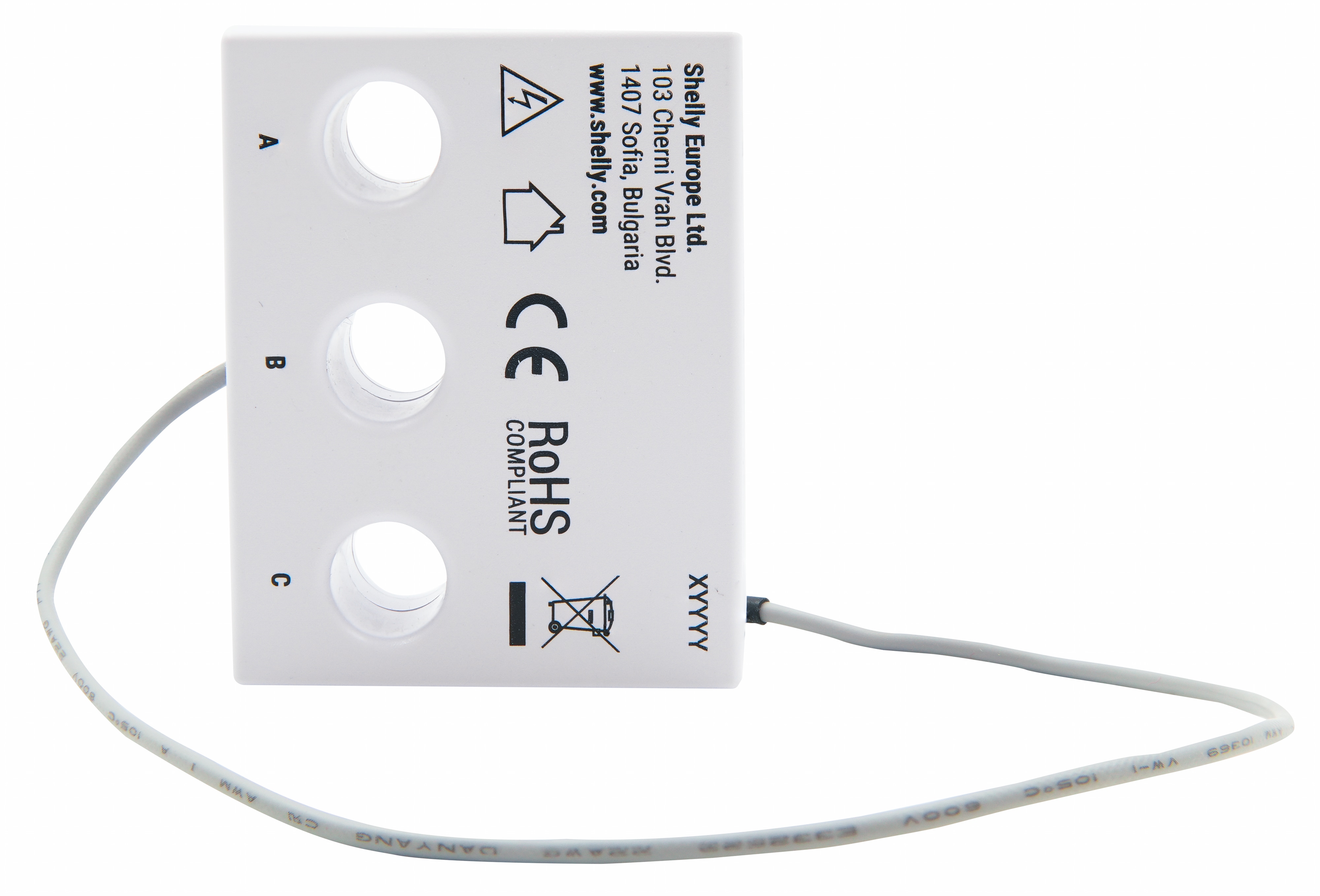 SHELLY WLAN-Stromzähler 3EM-63T Gen3, weiß SHELLY WLAN-Stromzähler 3EM-63T Gen3, weiß