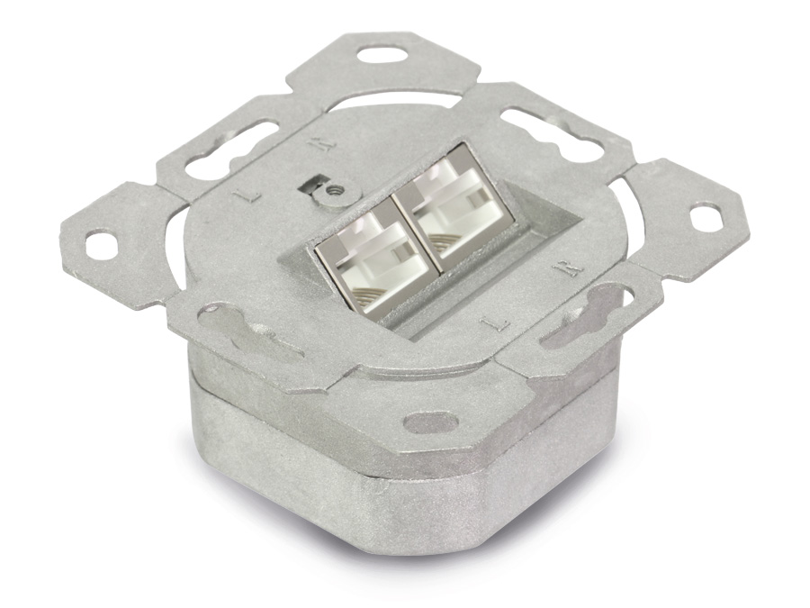 LOGILINK CAT.6a Datendose UP, reinweiß LOGILINK CAT.6a Datendose UP, reinweiß