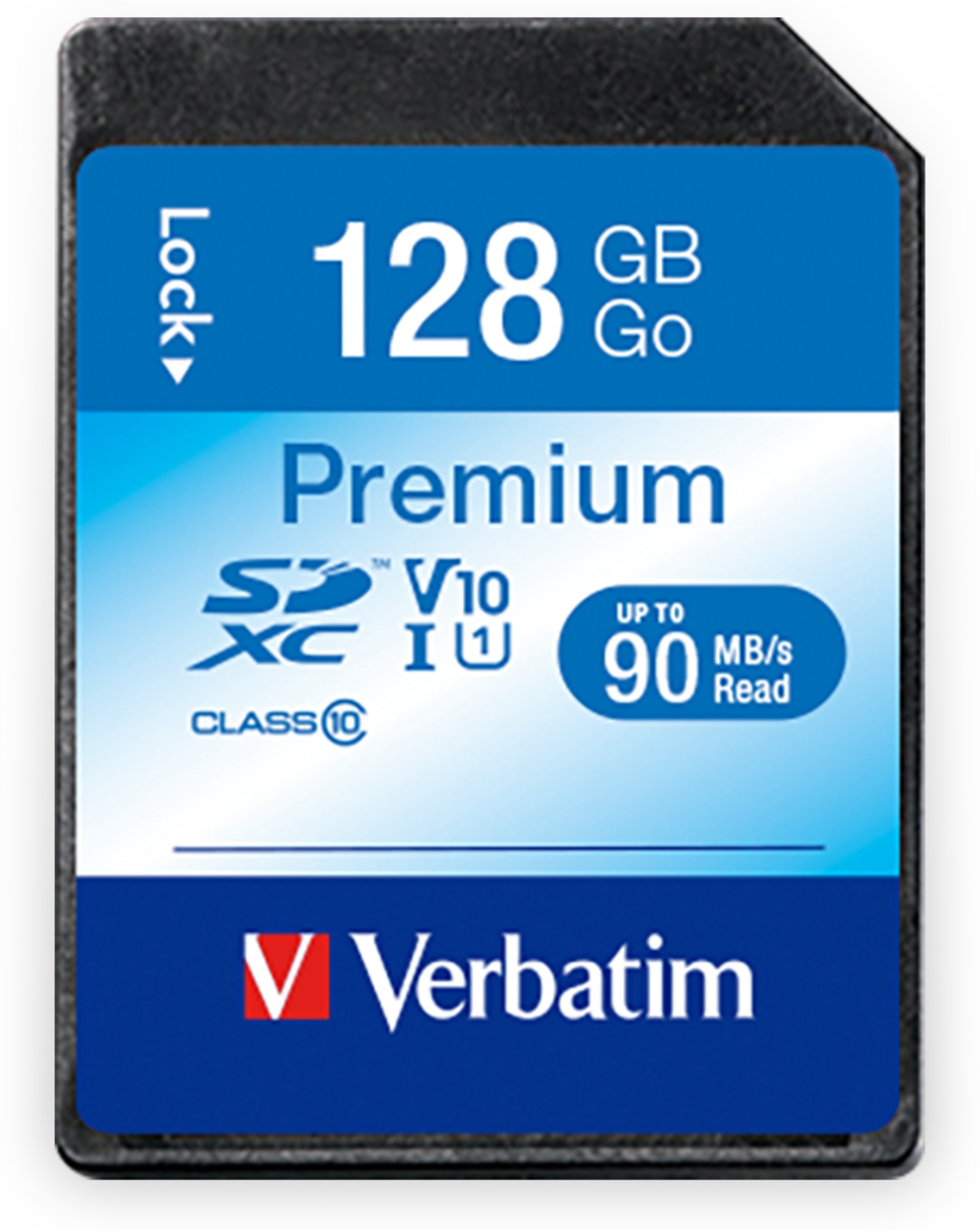VERBATIM SDXC Card Premium, 128 GB, Class 10 VERBATIM SDXC Card Premium, 128 GB, Class 10