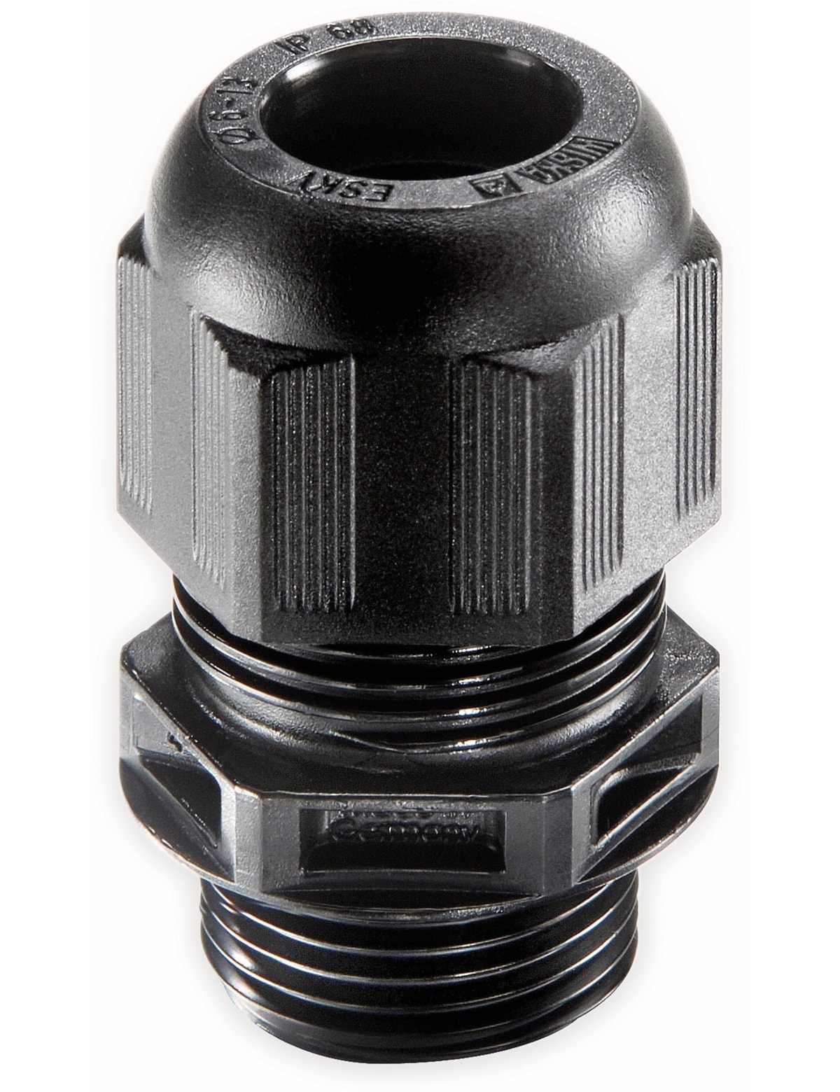 WISKA Kabelverschraubung, 10066123, ESKV 25, M 25x1,5, metrisch, Schwarz WISKA Kabelverschraubung, 10066123, ESKV 25, M 25x1,5, metrisch, Schwarz