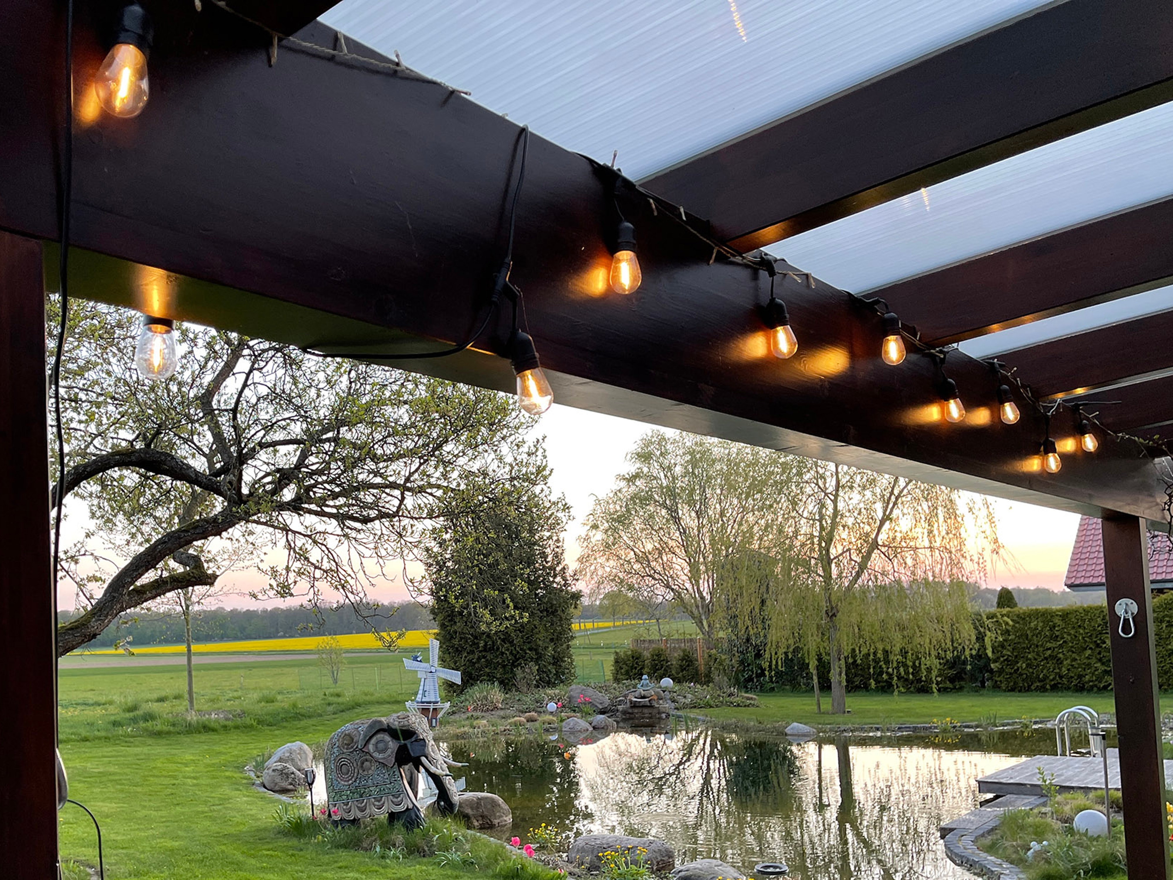 CHILITEC Solar-LED-Lichterkette CT-BGL 10Solar, 10 Lampen, IP44 CHILITEC Solar-LED-Lichterkette CT-BGL 10Solar, 10 Lampen, IP44