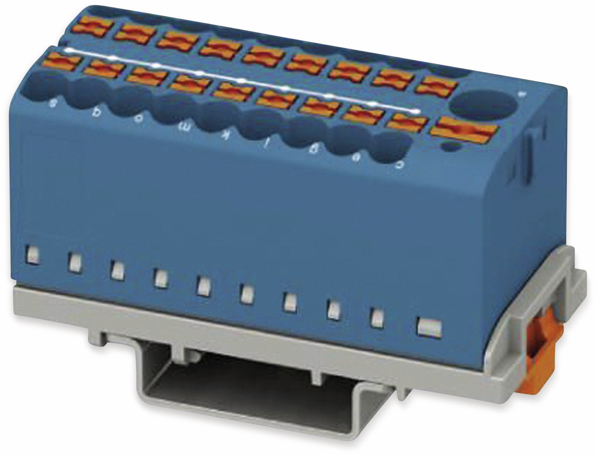 PHOENIX CONTACT Verteilerblock, 3273112, PTFIX 6/18X2,5-NS35 BU PHOENIX CONTACT Verteilerblock, 3273112, PTFIX 6/18X2,5-NS35 BU