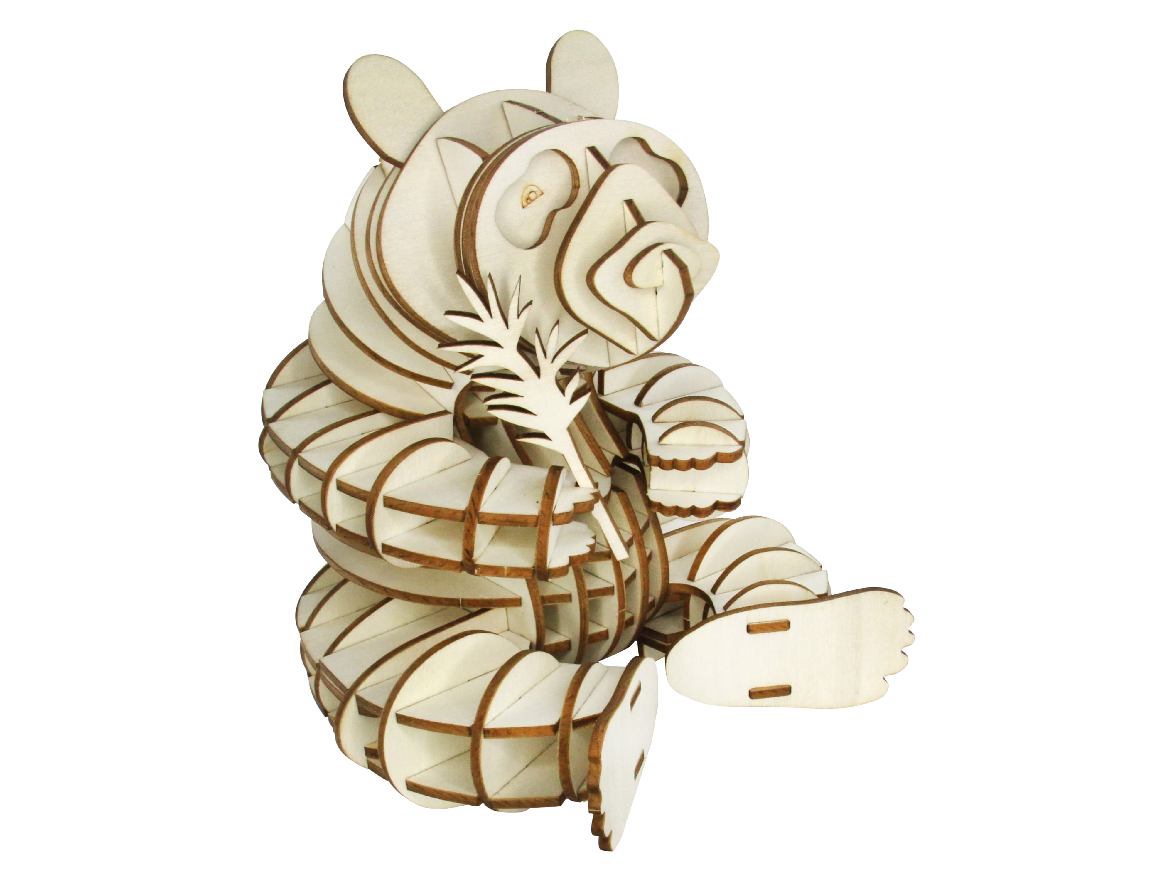 SOL-EXPERT 3D Holz Puzzle Panda Bär SOL-EXPERT 3D Holz Puzzle Panda Bär