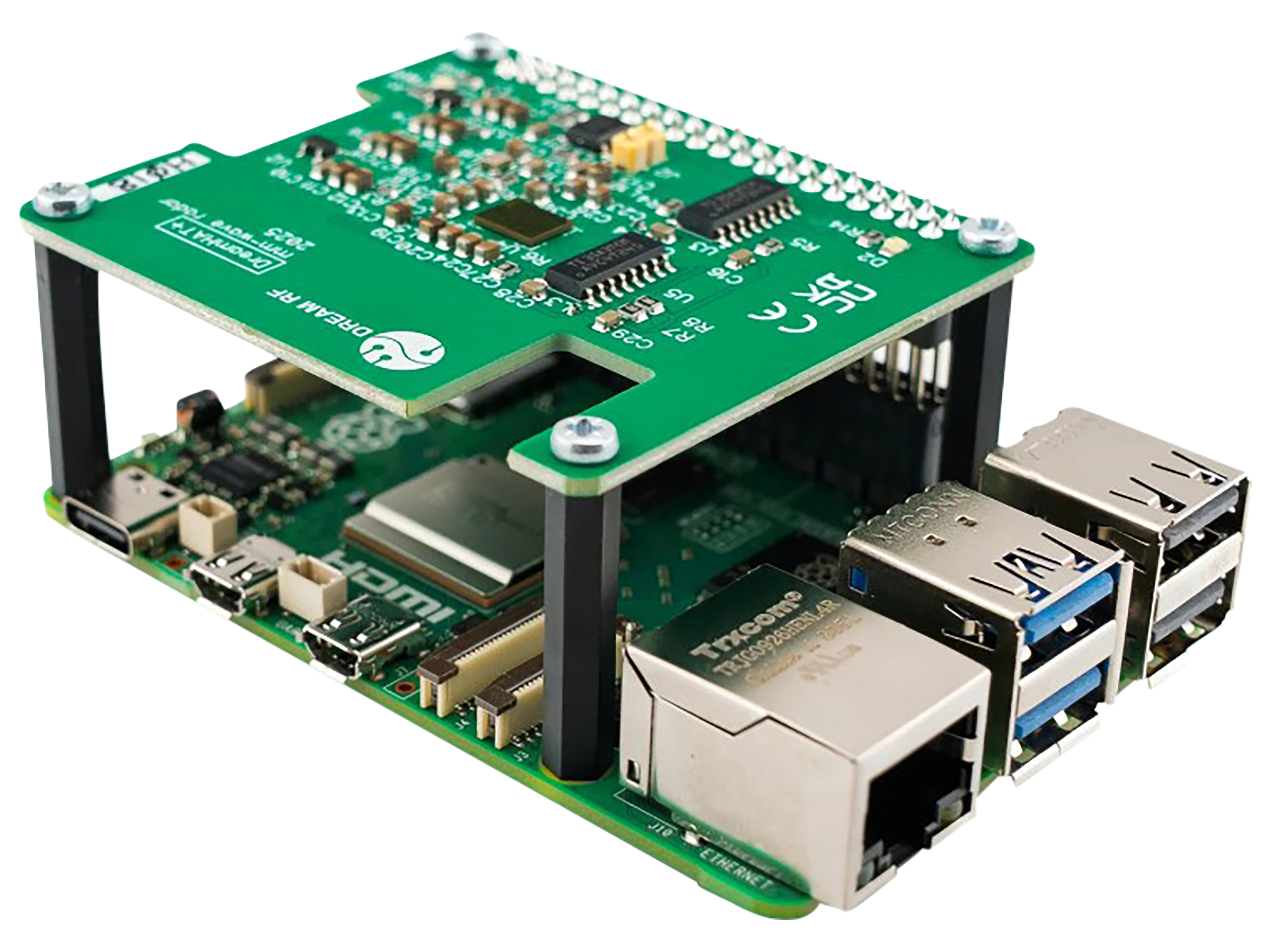 DREAM RF DreamHAT+ Radar für Raspberry Pi 4 und Pi 5 DREAM RF DreamHAT+ Radar für Raspberry Pi 4 und Pi 5