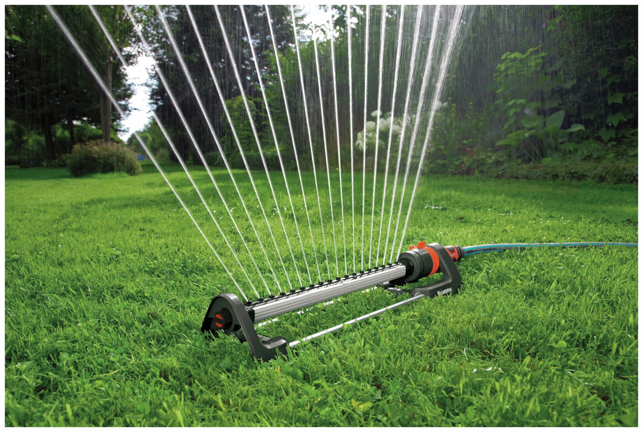 GARDENA Rasensprenger Aqua L 18704-20, Viereckregner GARDENA Rasensprenger Aqua L 18704-20, Viereckregner