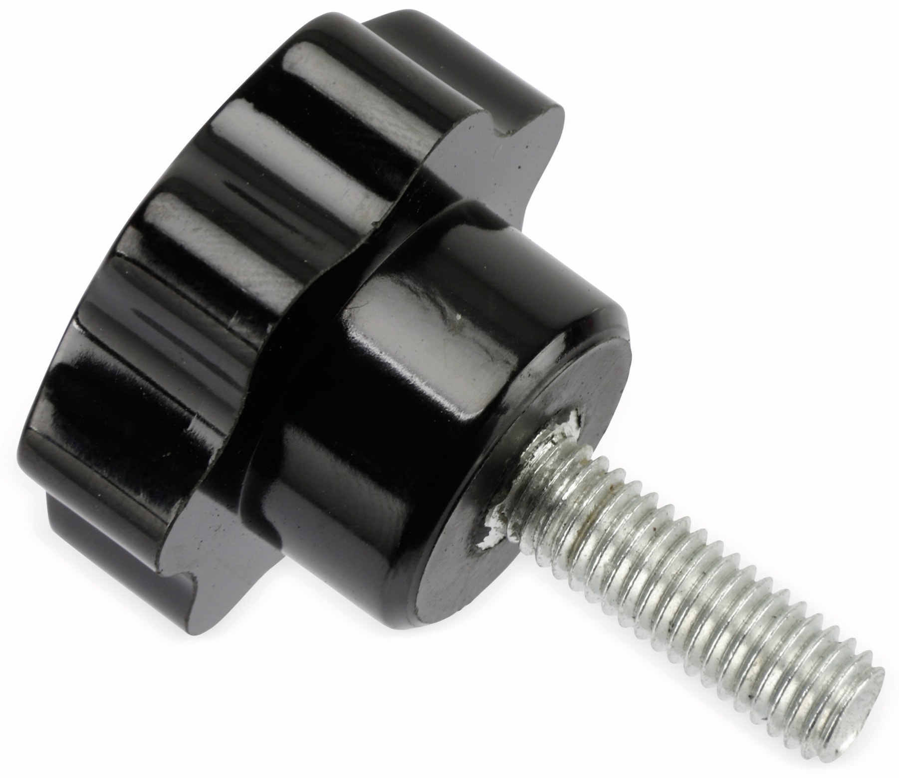 Sterngriffschraube, M8/25 mm, schwarz Sterngriffschraube, M8/25 mm, schwarz
