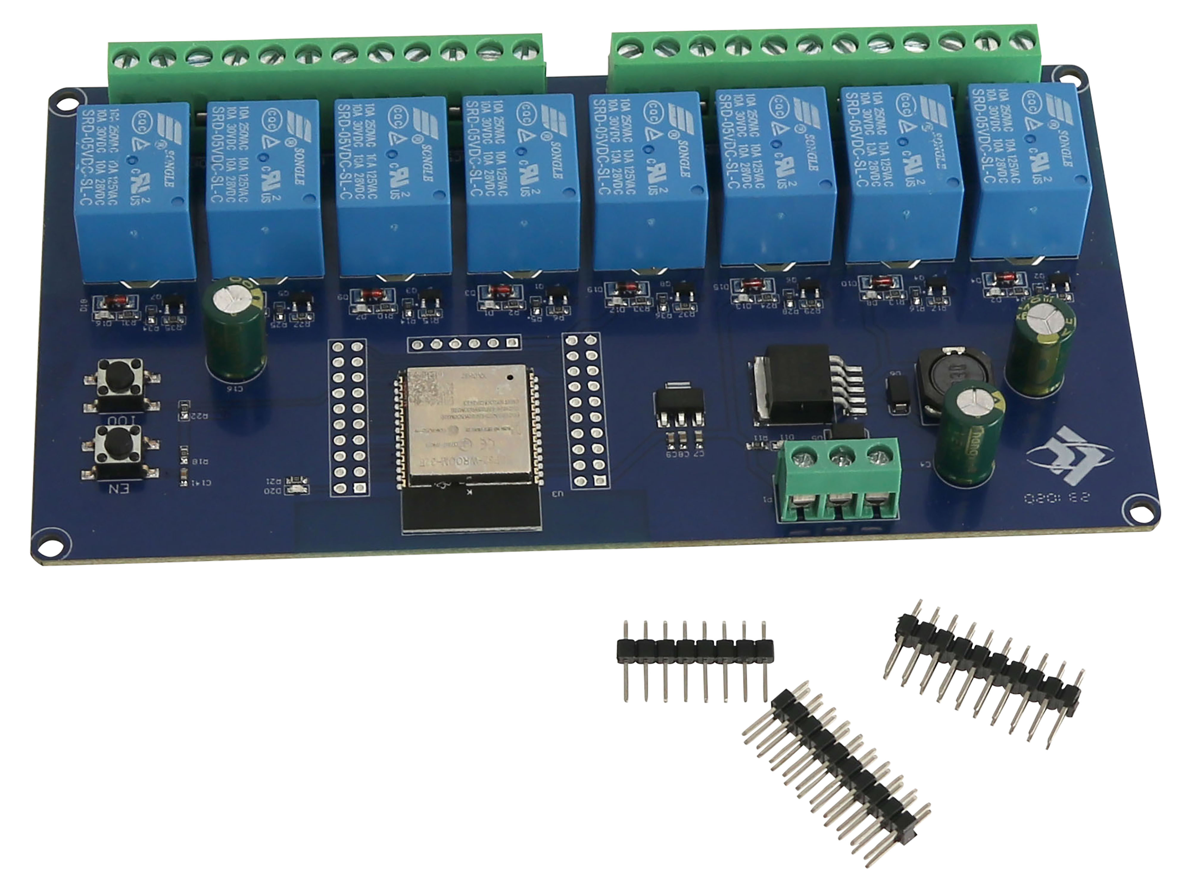 DAYPOWER Relaismodul ESP32-WROOM-8R, 8-Kanal DAYPOWER Relaismodul ESP32-WROOM-8R, 8-Kanal