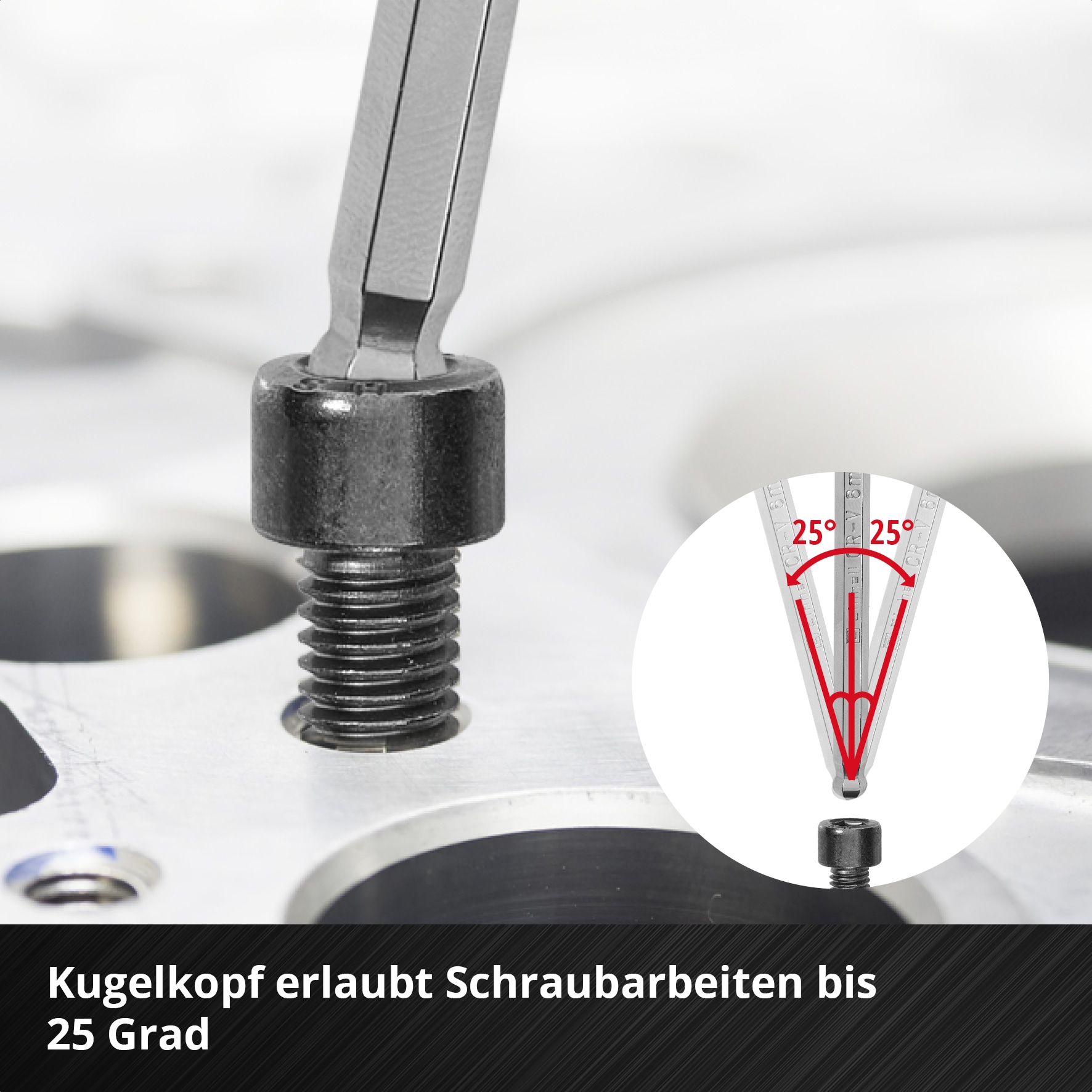 EINHELL T-Griff Schraubendreher-Set, 370539, 6-teilig EINHELL T-Griff Schraubendreher-Set, 370539, 6-teilig