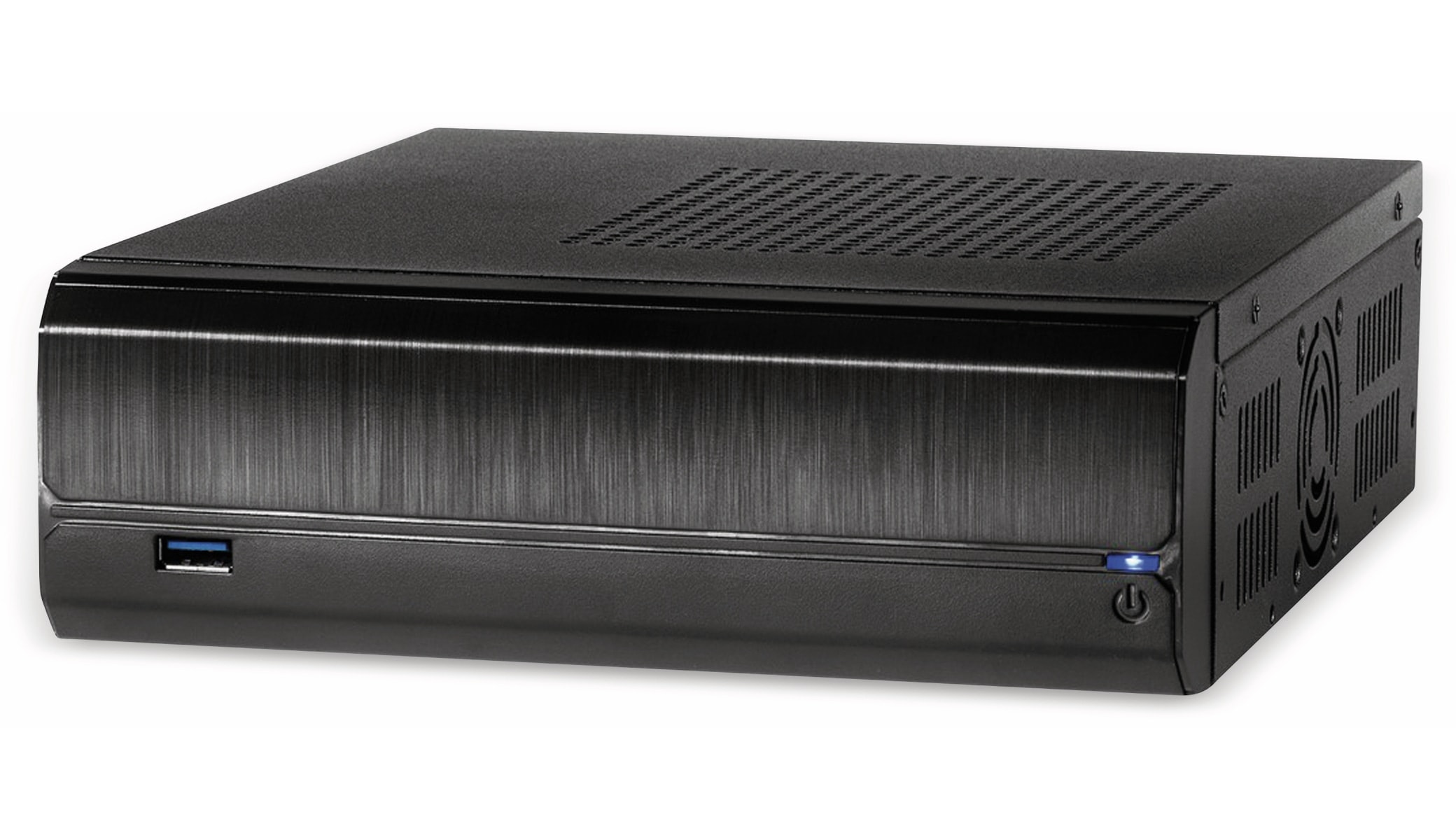 INTER-TECH PC-Gehäuse ITX JX-500, inkl. VESA- und Wandhalterung INTER-TECH PC-Gehäuse ITX JX-500, inkl. VESA- und Wandhalterung