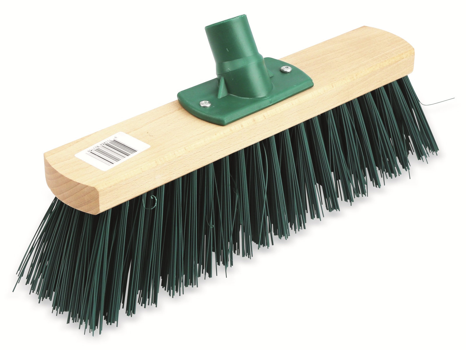 Besen-Aufsatz, Holz, Nylon-Borsten, 30x6 cm Besen-Aufsatz, Holz, Nylon-Borsten, 30x6 cm