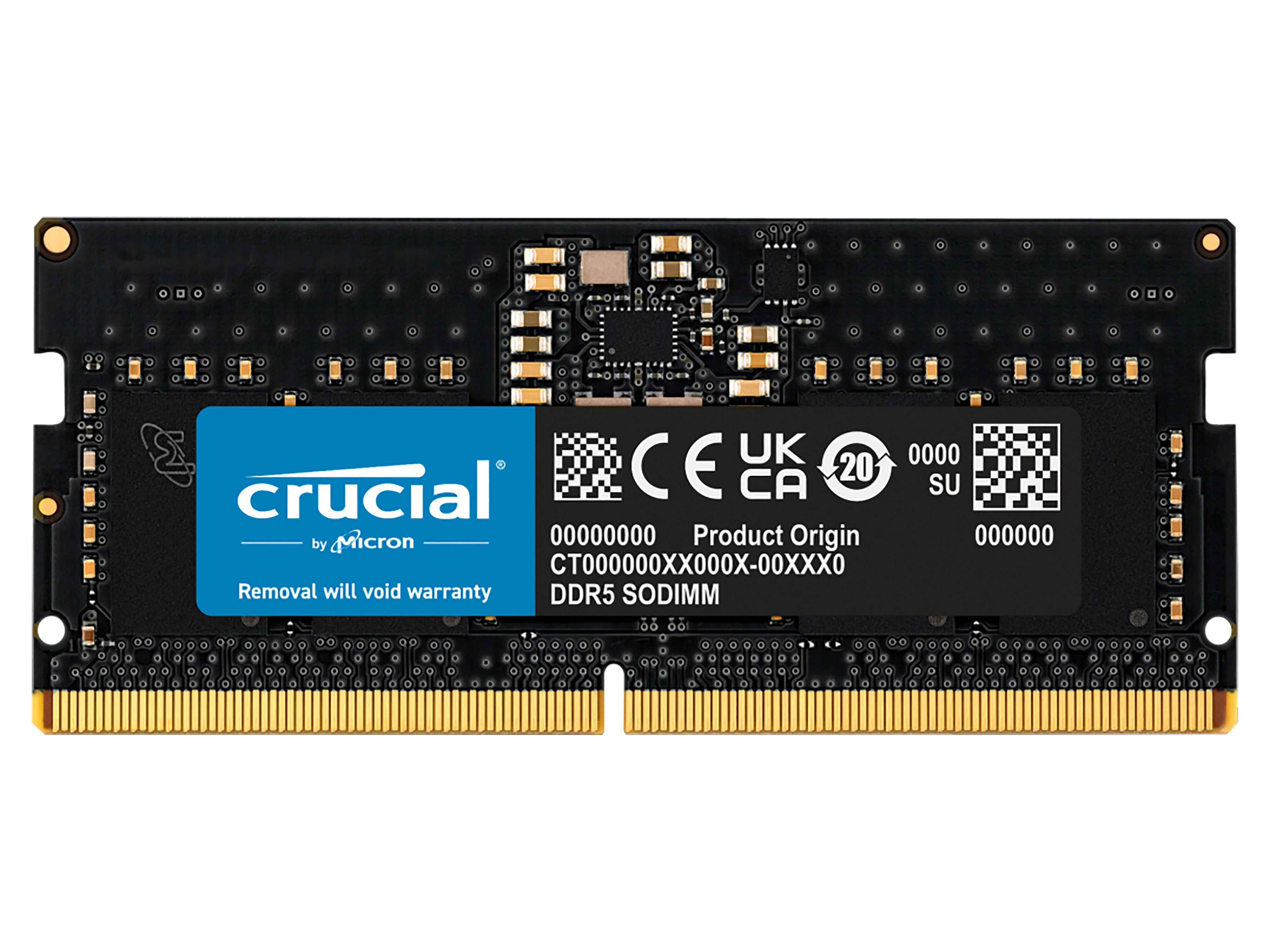 CRUCIAL Arbeitsspeicher CT8G56C46S5 DDR5, 8GB